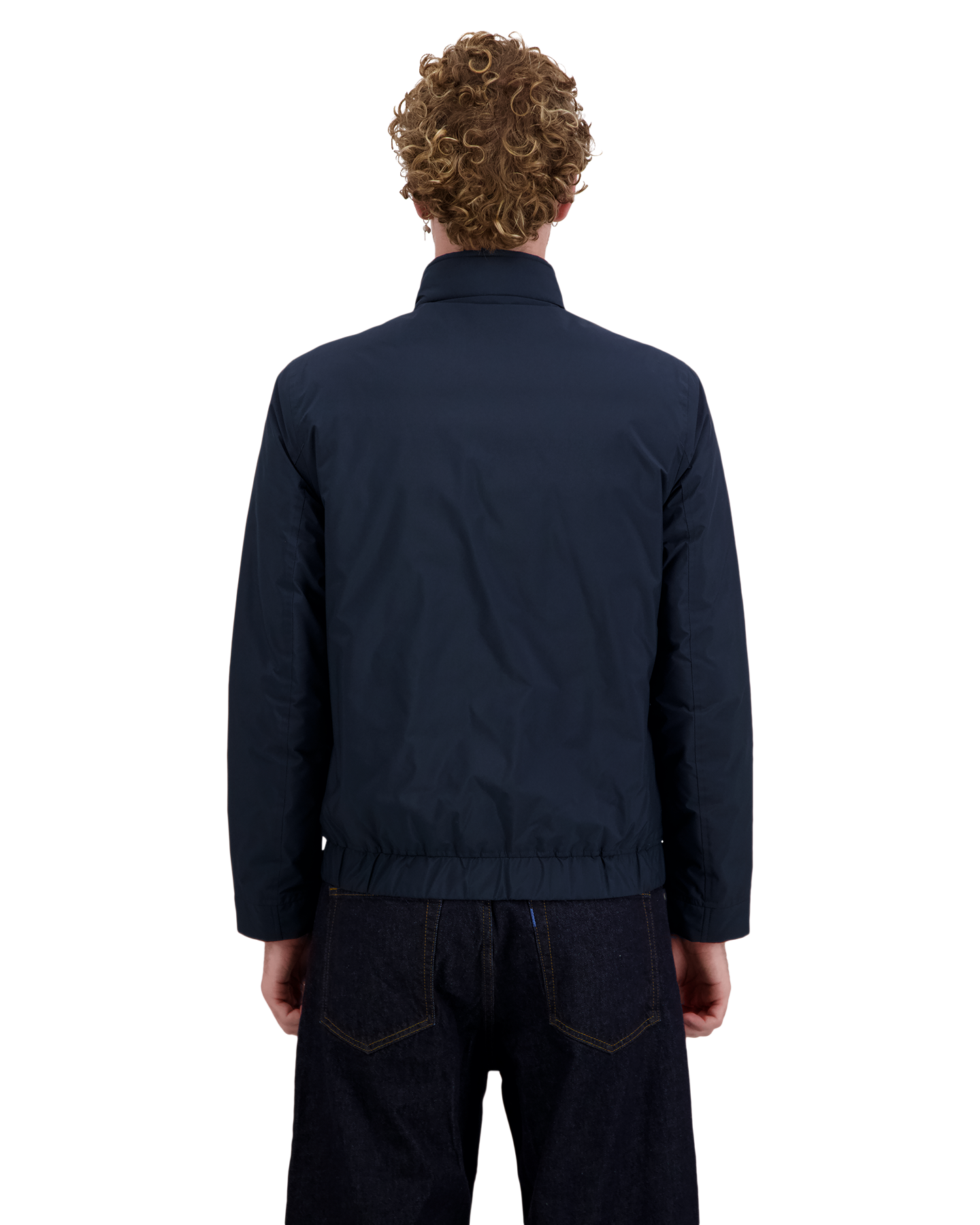 Woolrich Cloud Lewis Bomber BLAUW 4