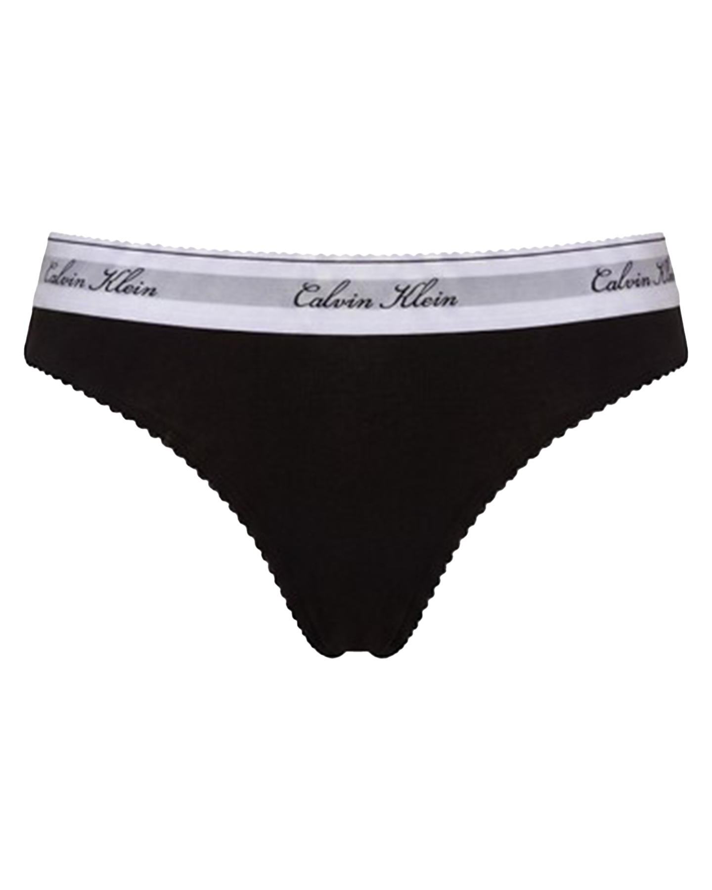Calvin Klein Thong ZWART 1