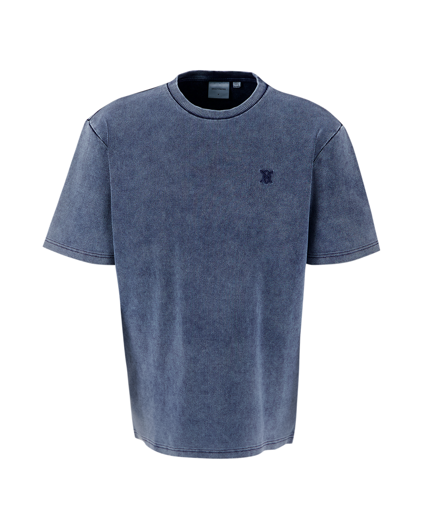 Daily Paper Abasi Ss T-Shirt DONKERBLAUW 1