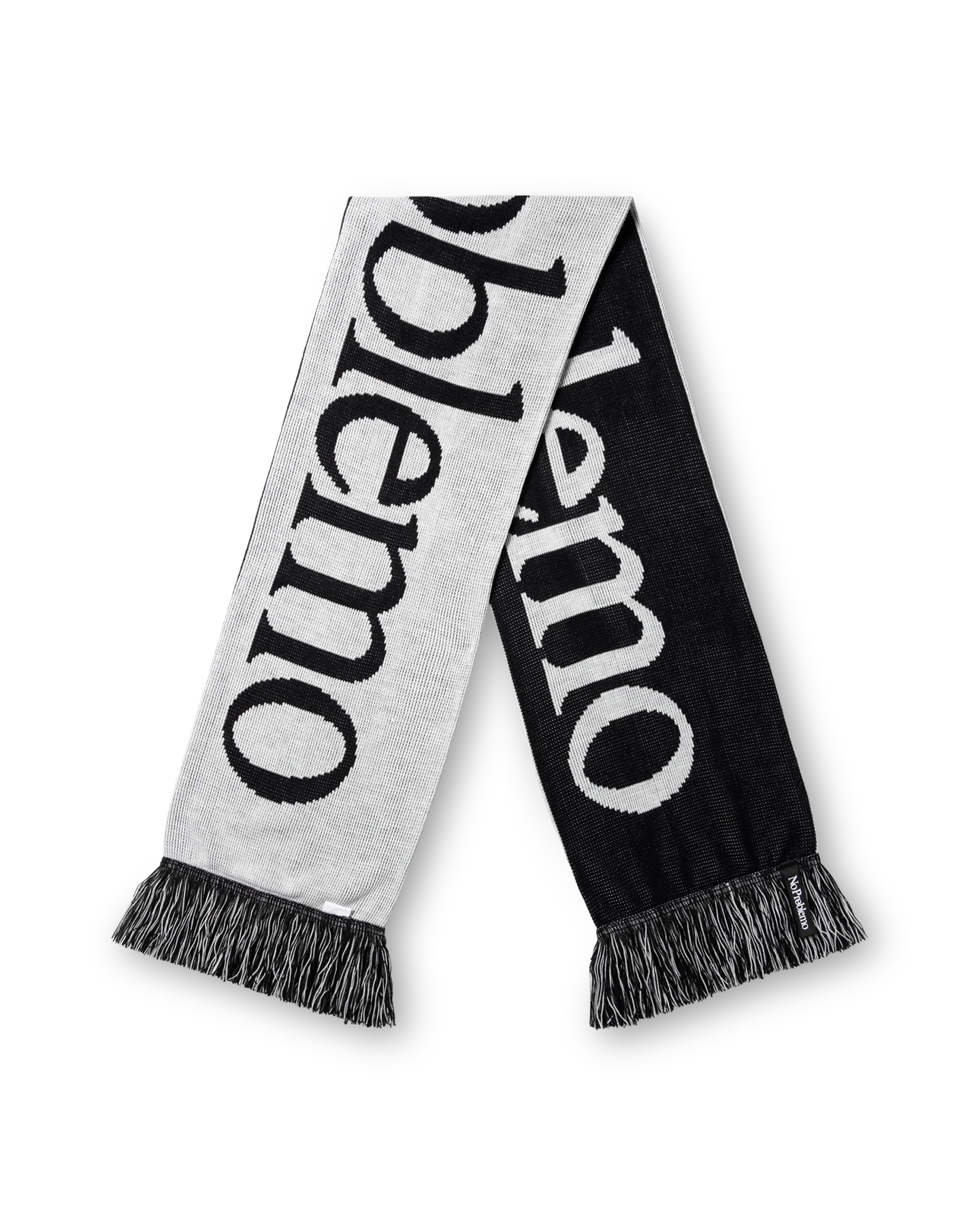 No Problemo No Problemo Scarf ZWART 2