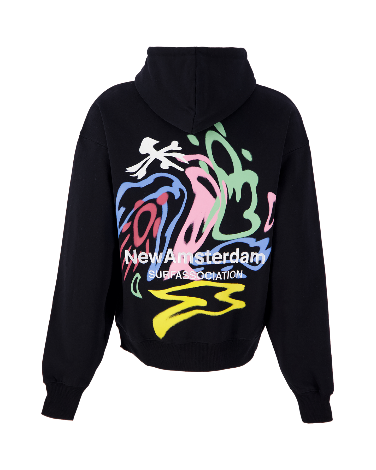 New Amsterdam Surf Association Weather Icon Hoodie ZWART 1