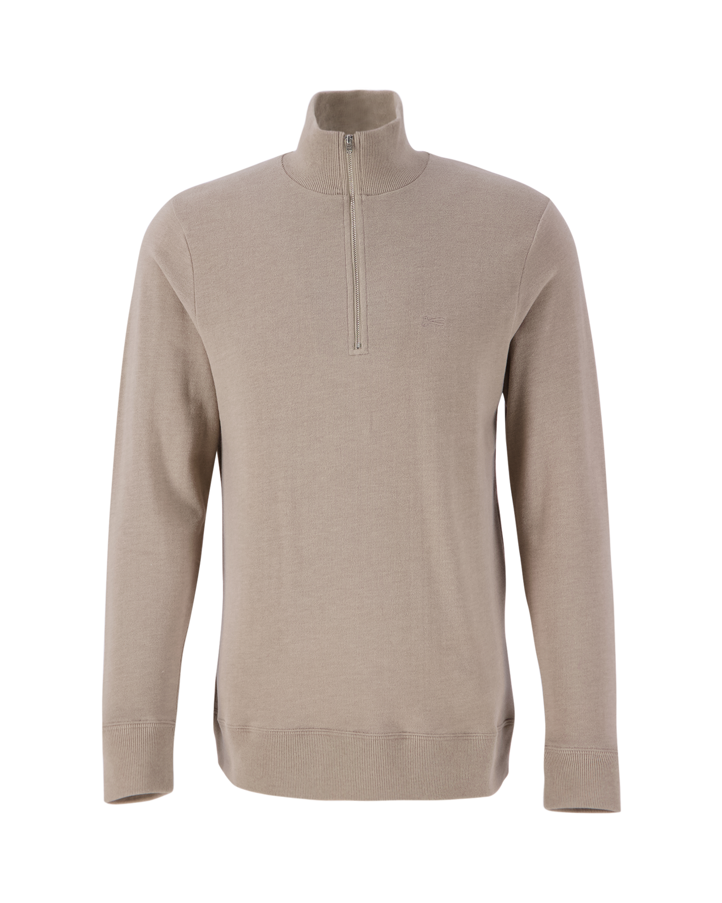 Denham Roger Half Zip CMJ KHAKI 1