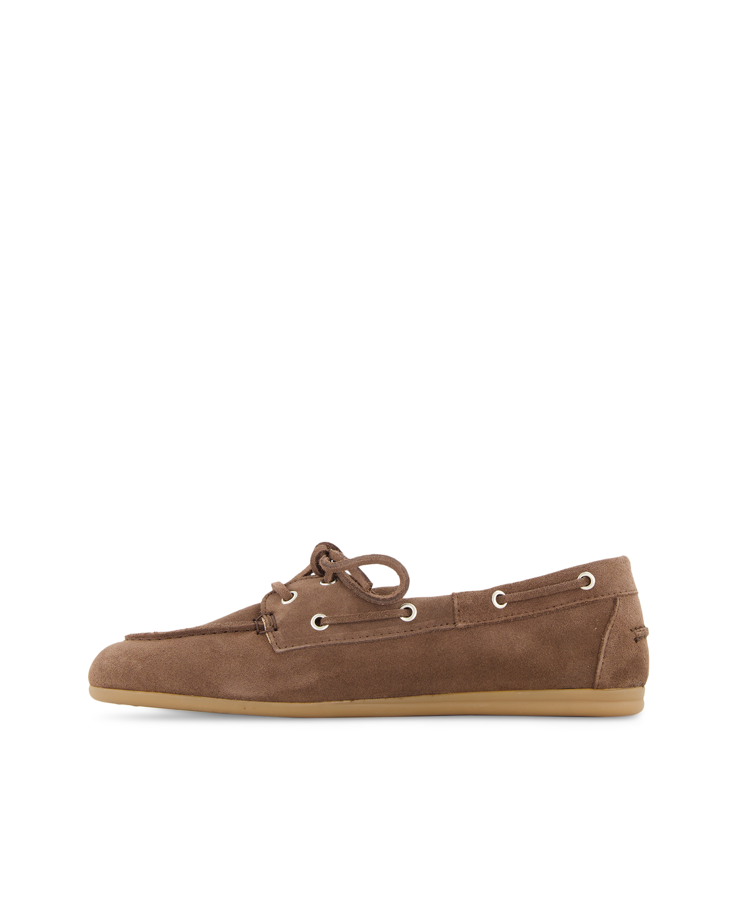 Posa Boat Loafer Brushed - Suede LICHTBRUIN 3