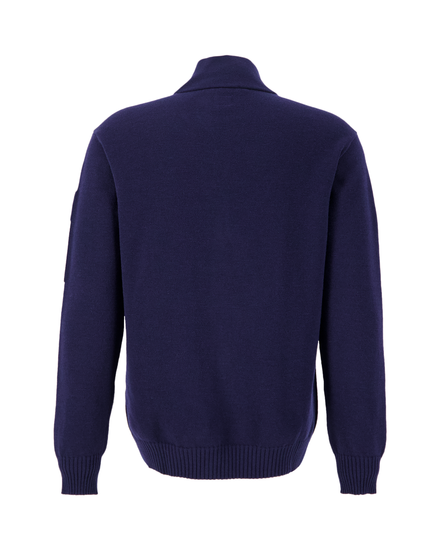 C.P. Company Metropolis Metropolis Series Extra Fine Merino Wool Half Zipped Knit DONKERBLAUW 2