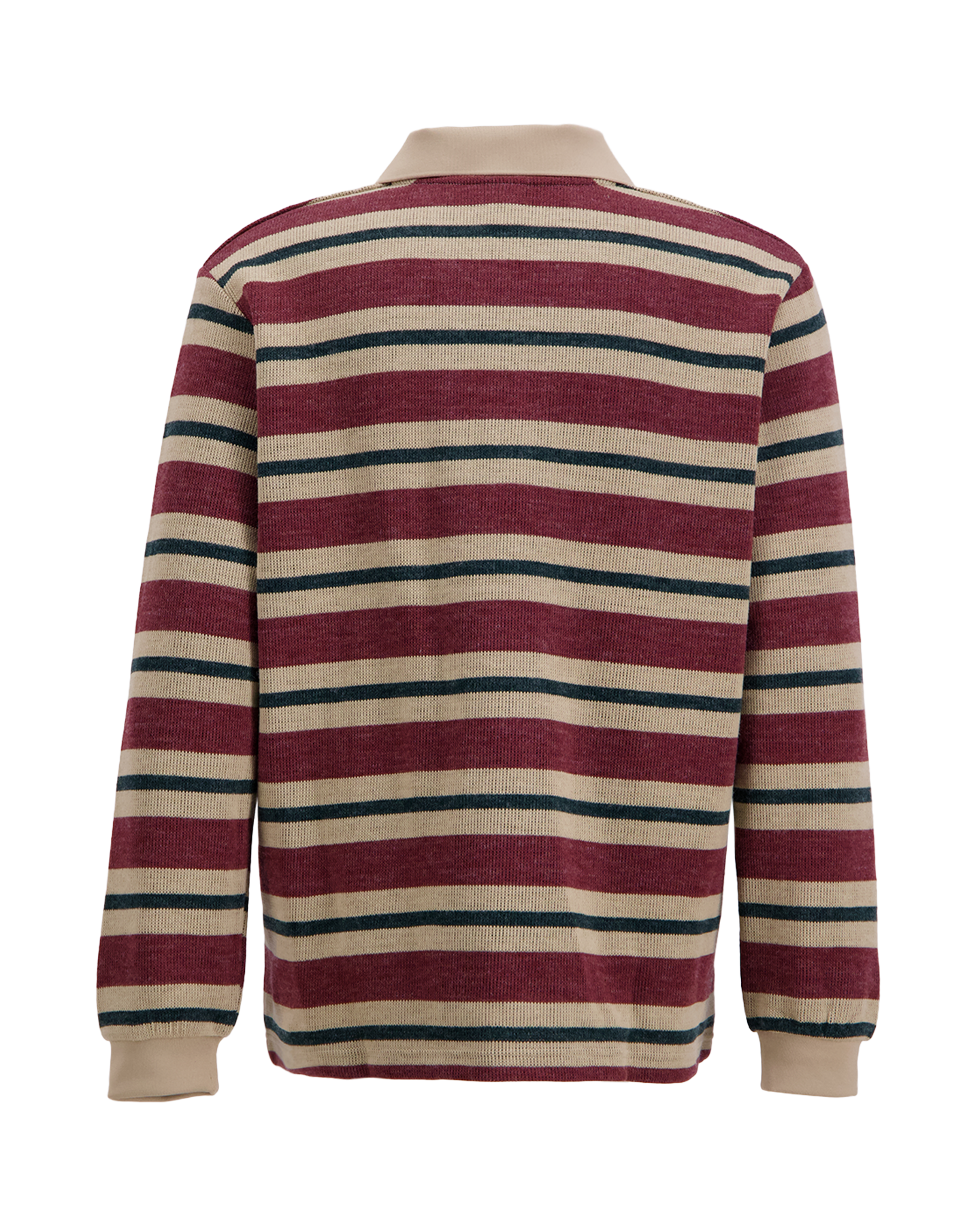 adidas Striped Polo ROOD 2