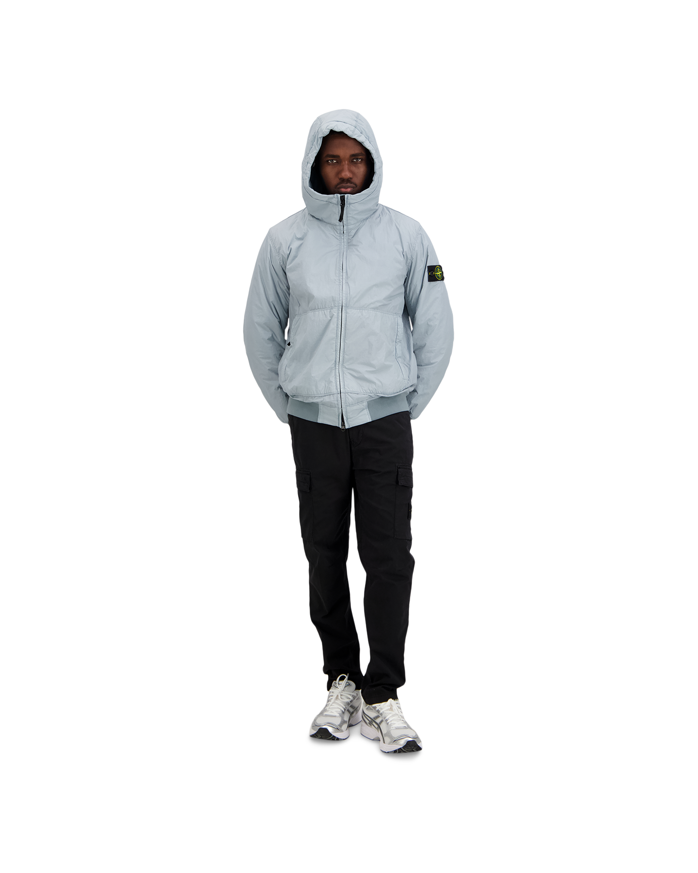 Stone Island 4100110 Bomber Jas GRIJS 3