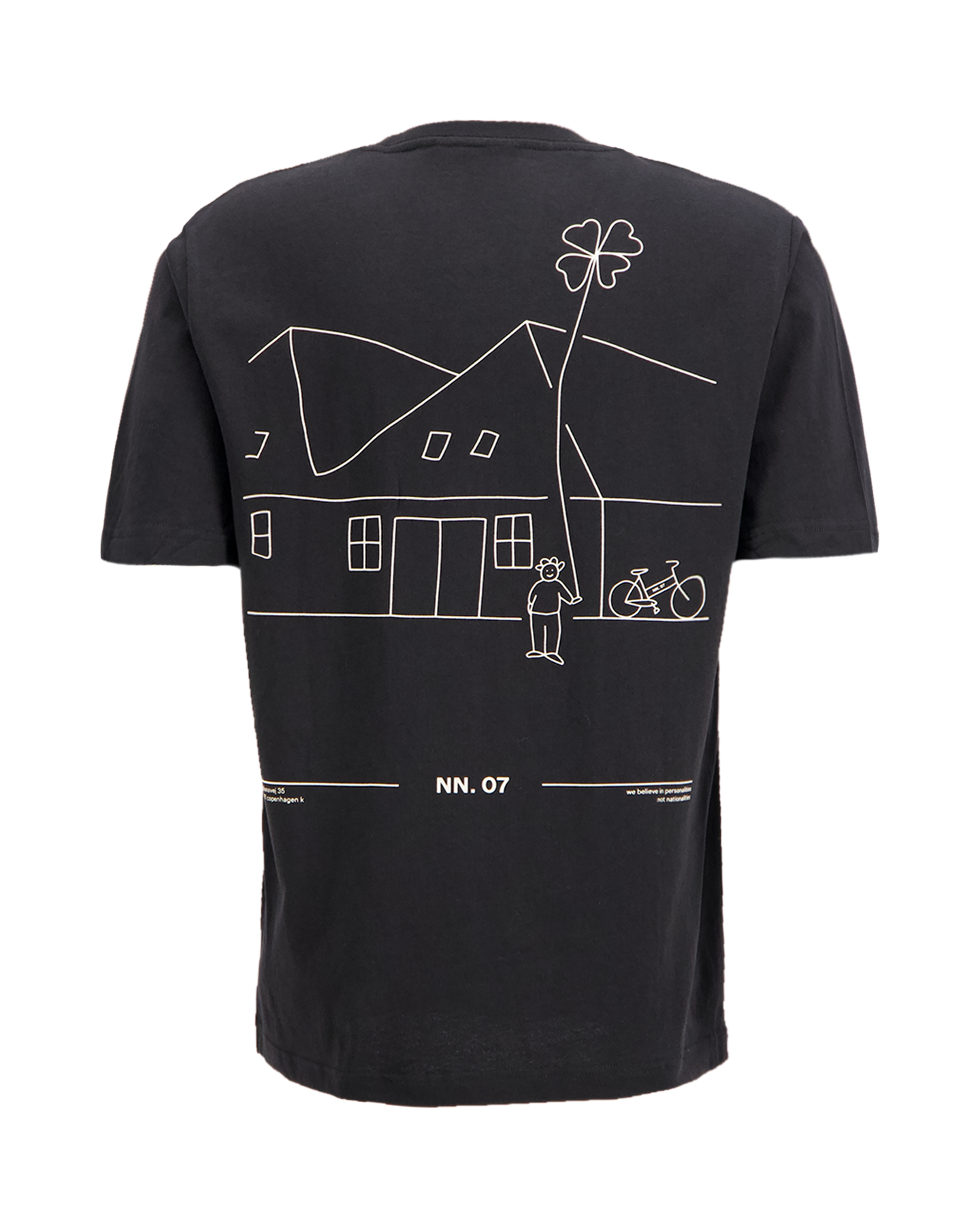 NN.07 Jett Ss Print 30026 ZWART 1