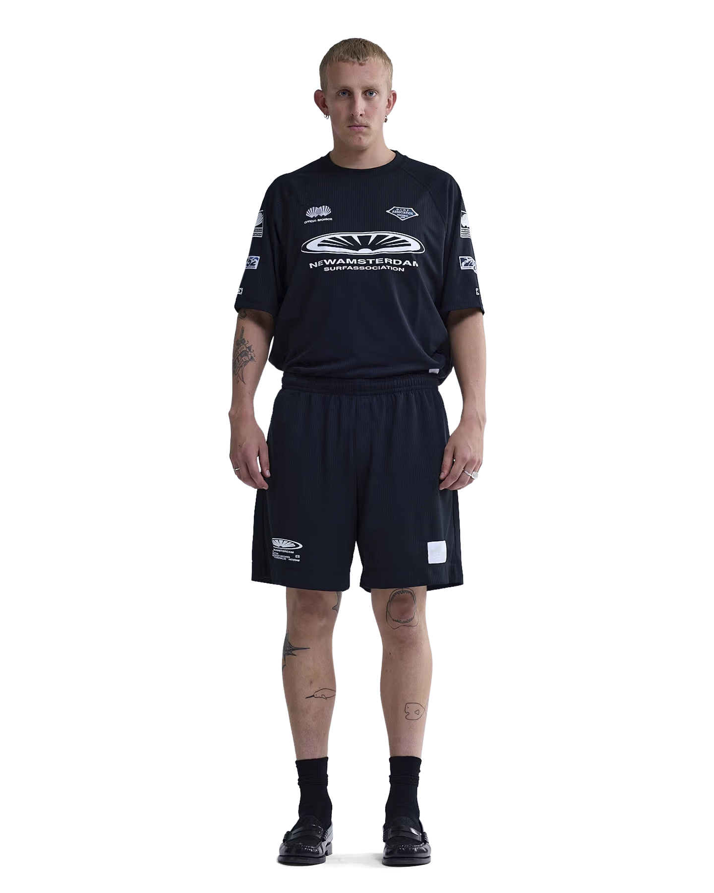 New Amsterdam Surf Association Competition Shorts ZWART 3