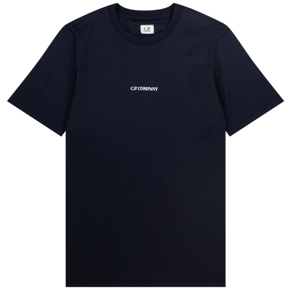 C.P. Company Relaxed Fit Logo T-Shirt NAVY 0