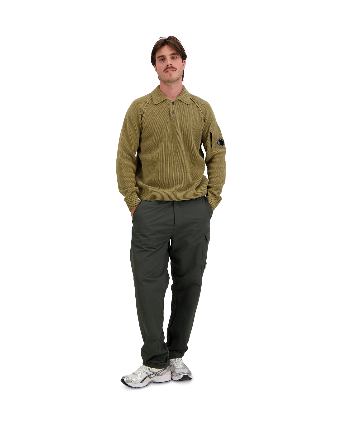 C.P. Company Polo Collar BEIGE 3