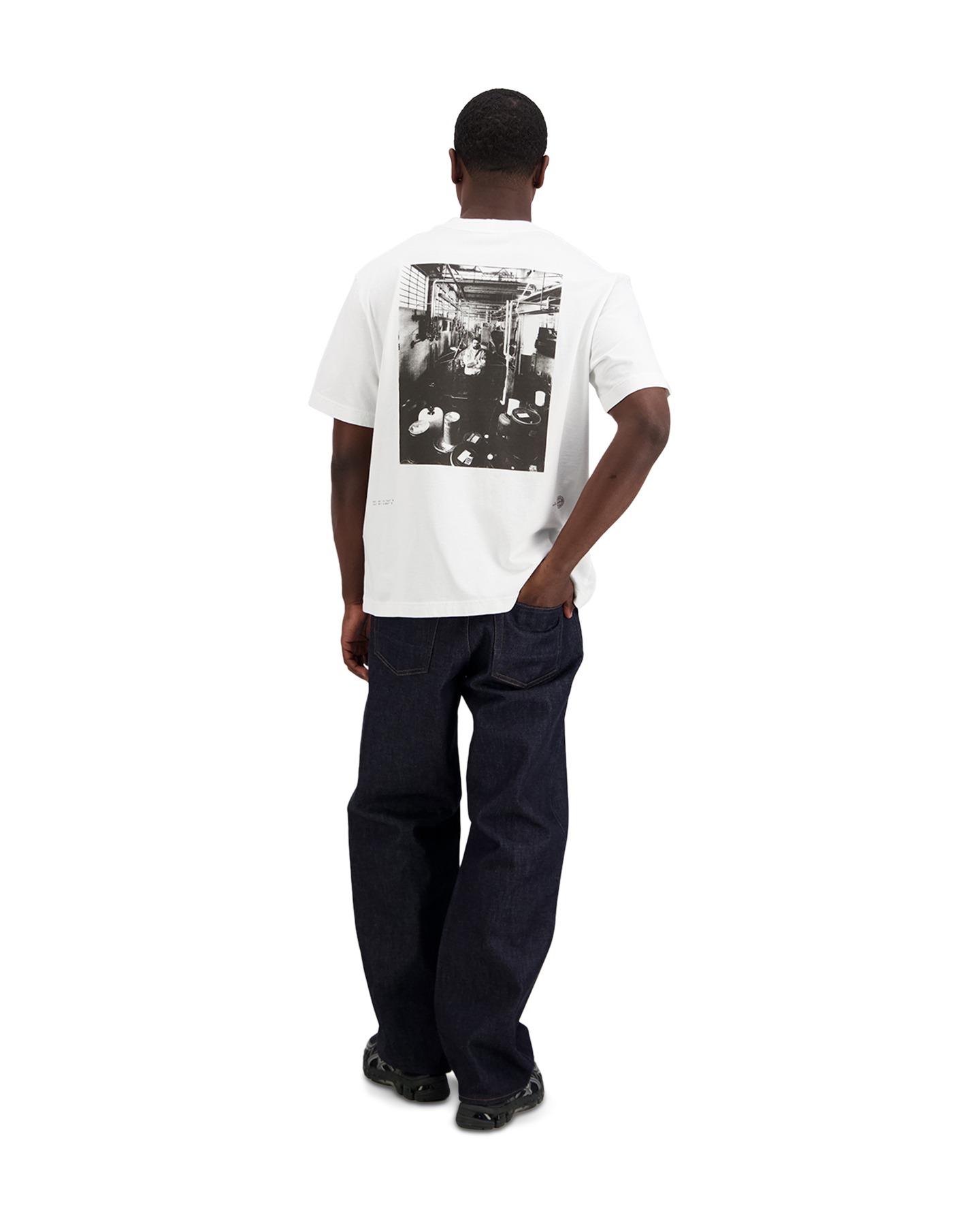 Stone Island S0374 Backprint T-Shirt WIT 3