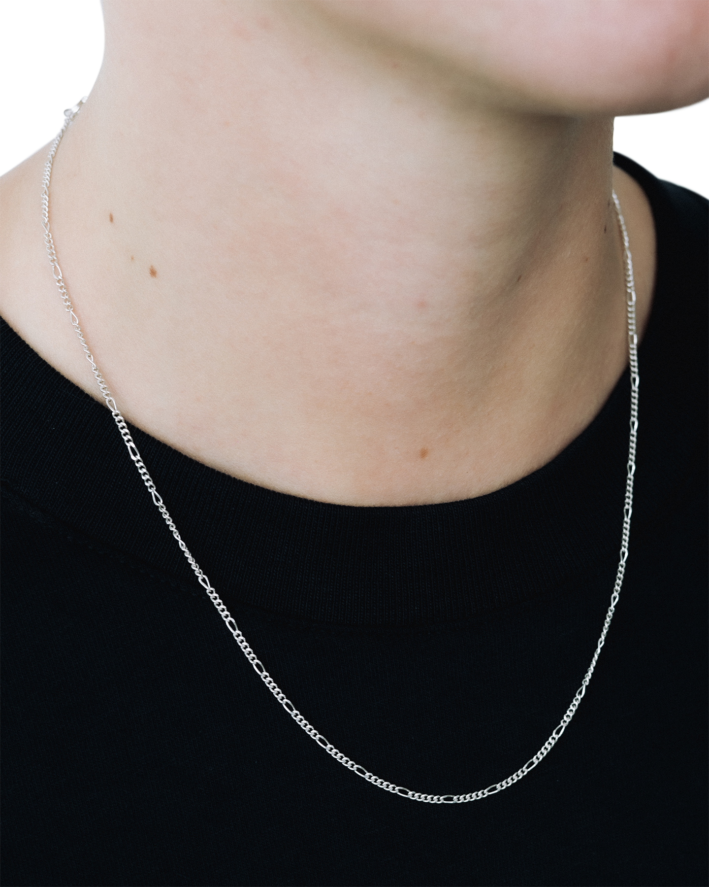 Coef Figaro Necklace ZILVER 3