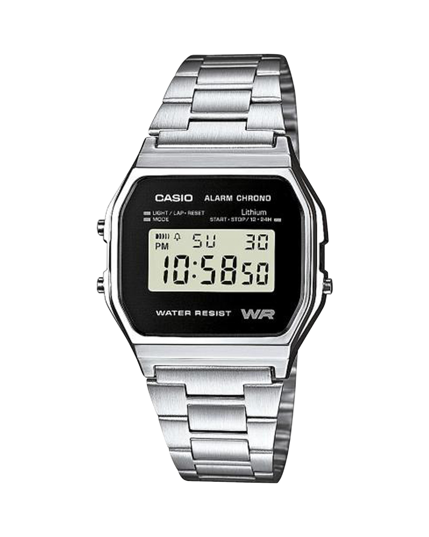 Casio CA A158WEA-1EF ZWART 1