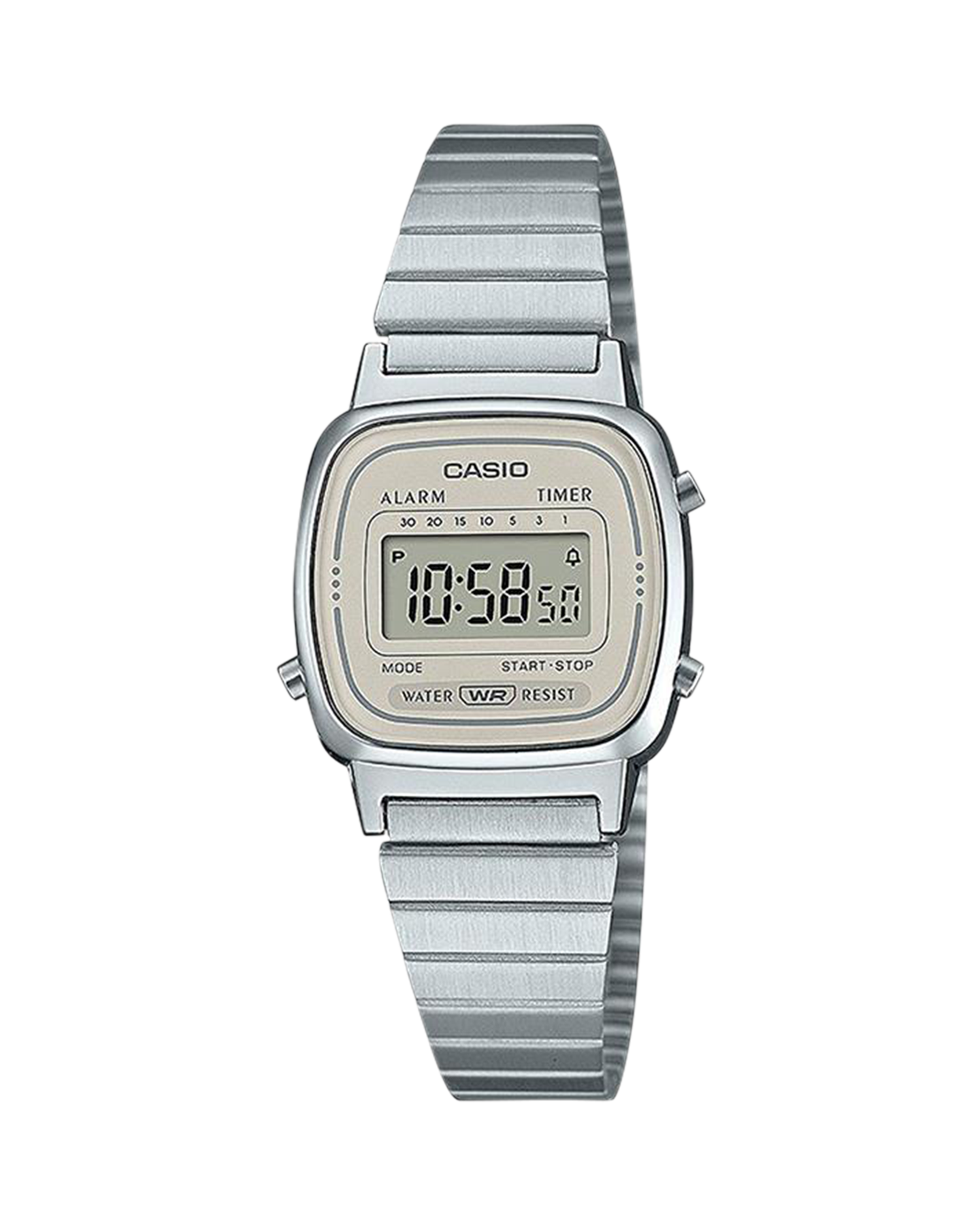 Casio LA670WEA-8AEF ZILVER 1
