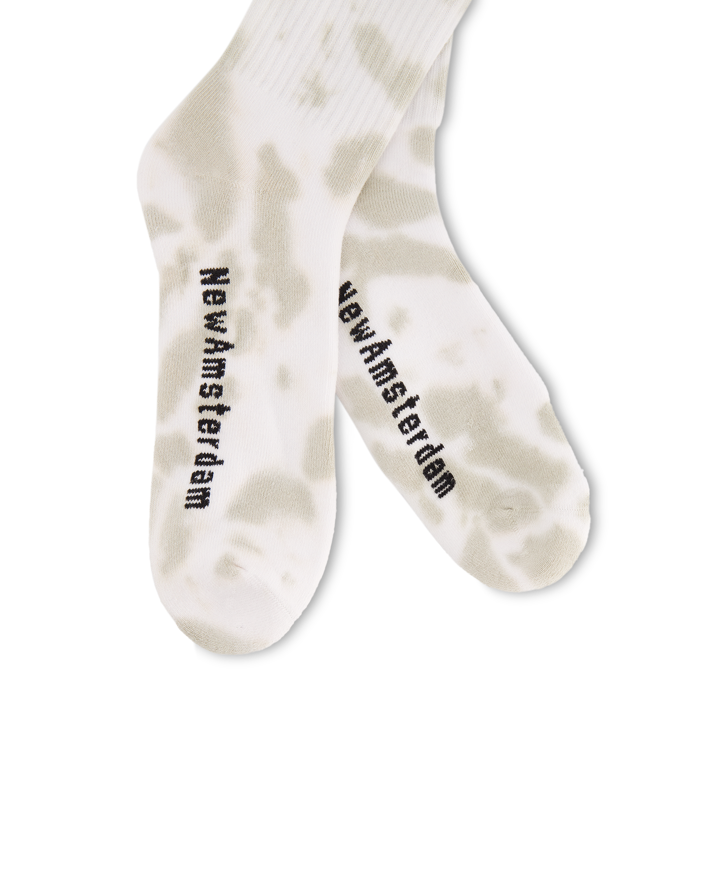 New Amsterdam Surf Association Tie-Dye Socks BEIGE 3