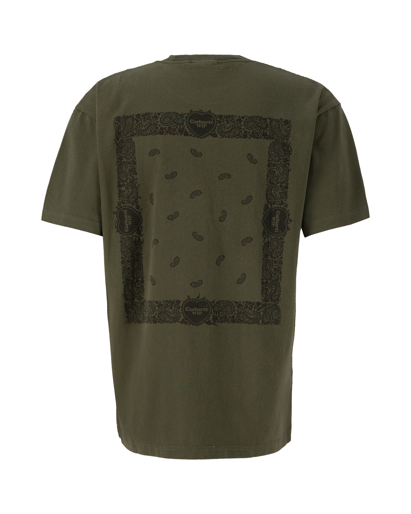 Carhartt WIP S/S Paisley T-Shirt Green | Coef Men