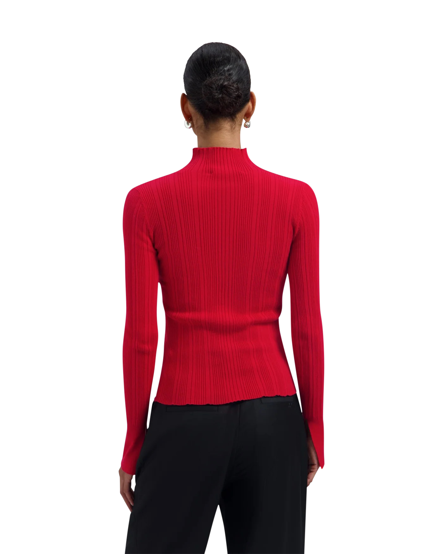 OLAF Knitted Turtleneck ROOD 4