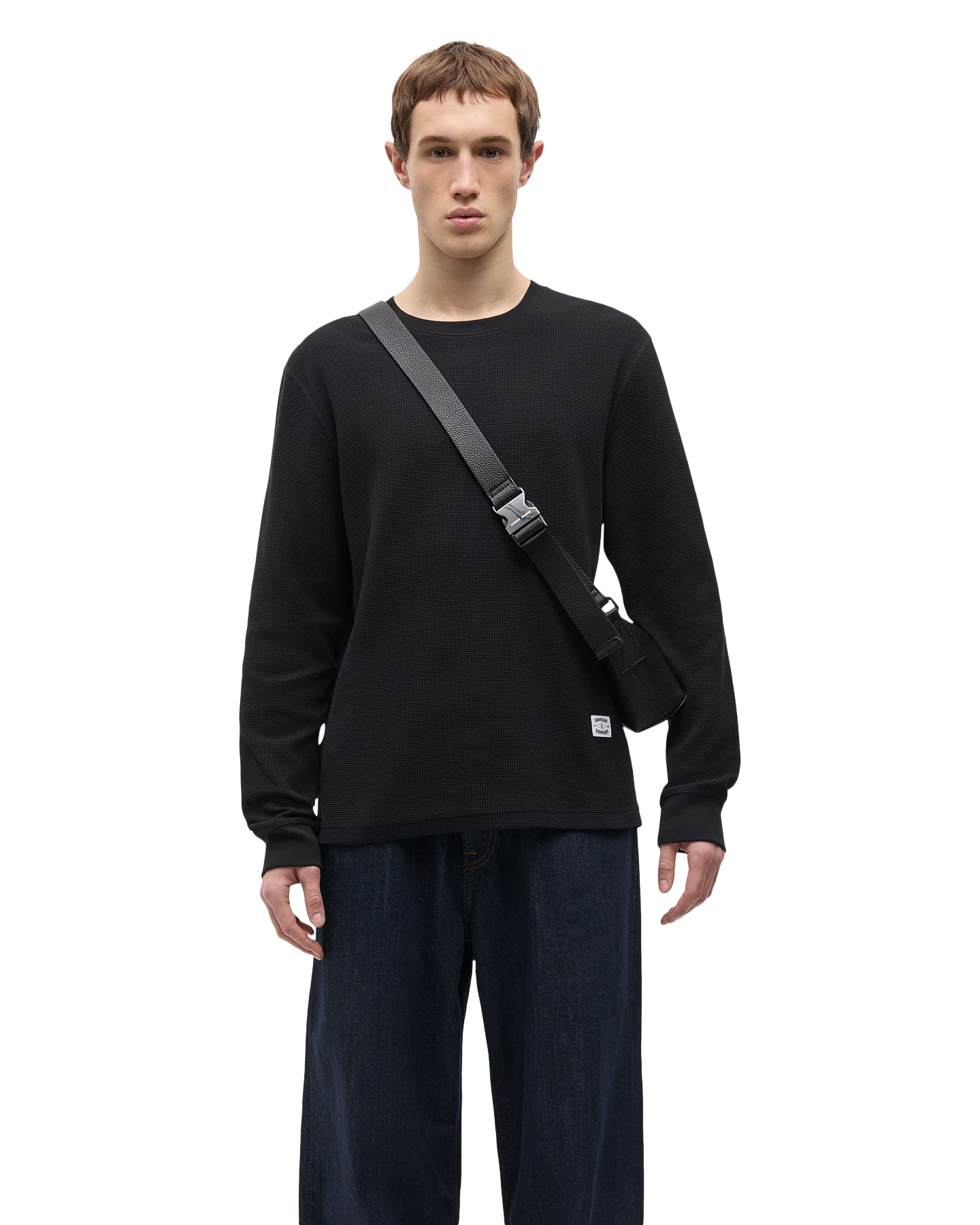Samsøe Samsøe Safellow Ls T Shirt 15917 ZWART 3