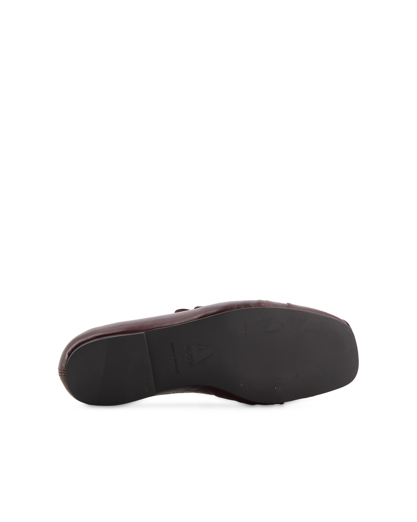 Alohas Aven Rift Burgundy Leather Loafers ROOD 6