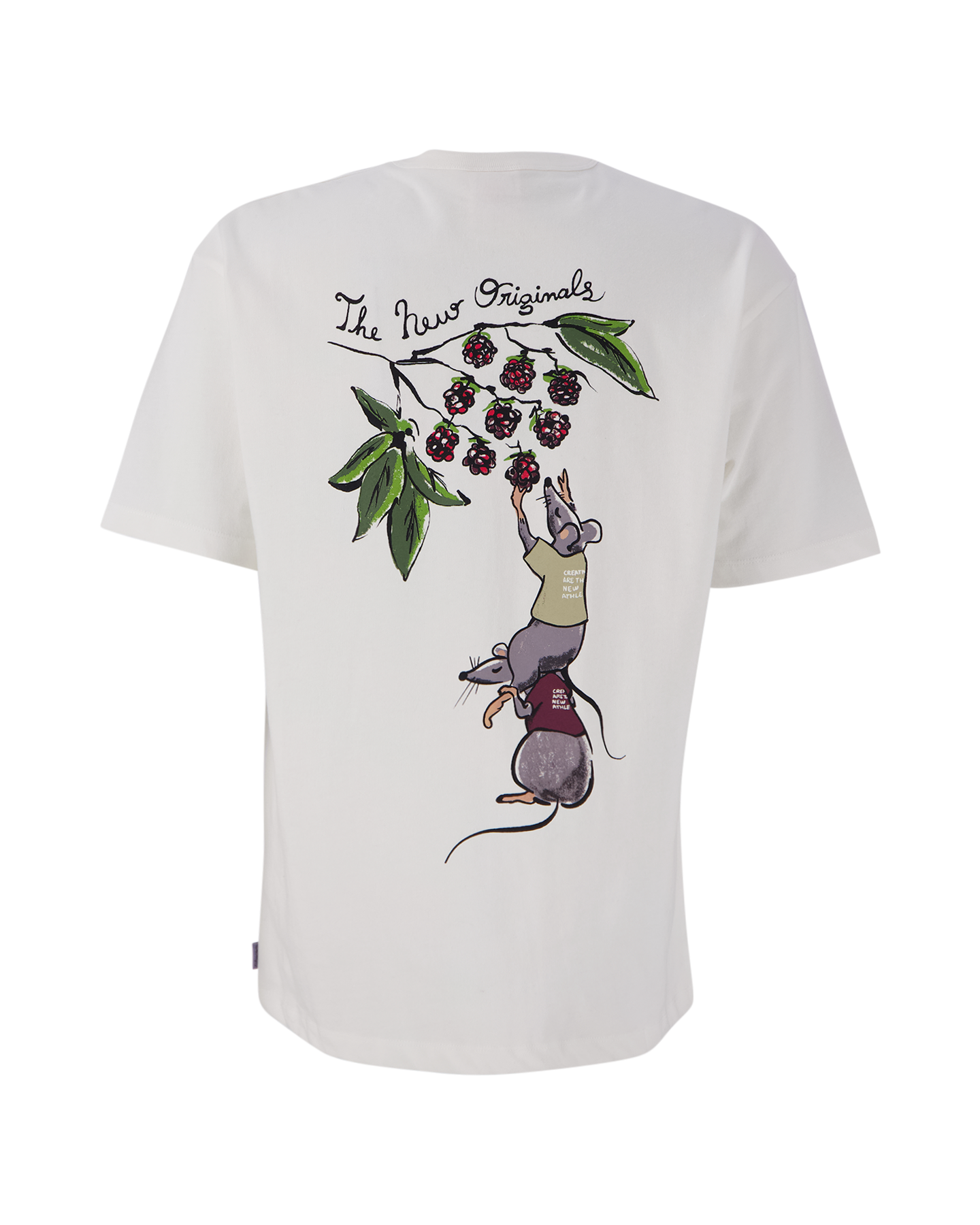 The New Originals 9 Berries Tee WIT 1