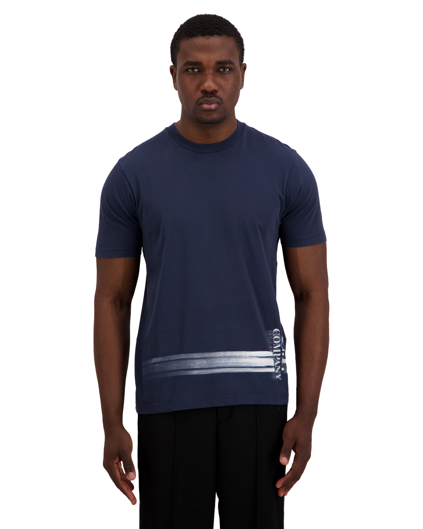 C.P. Company T-Shirt DONKERBLAUW 3