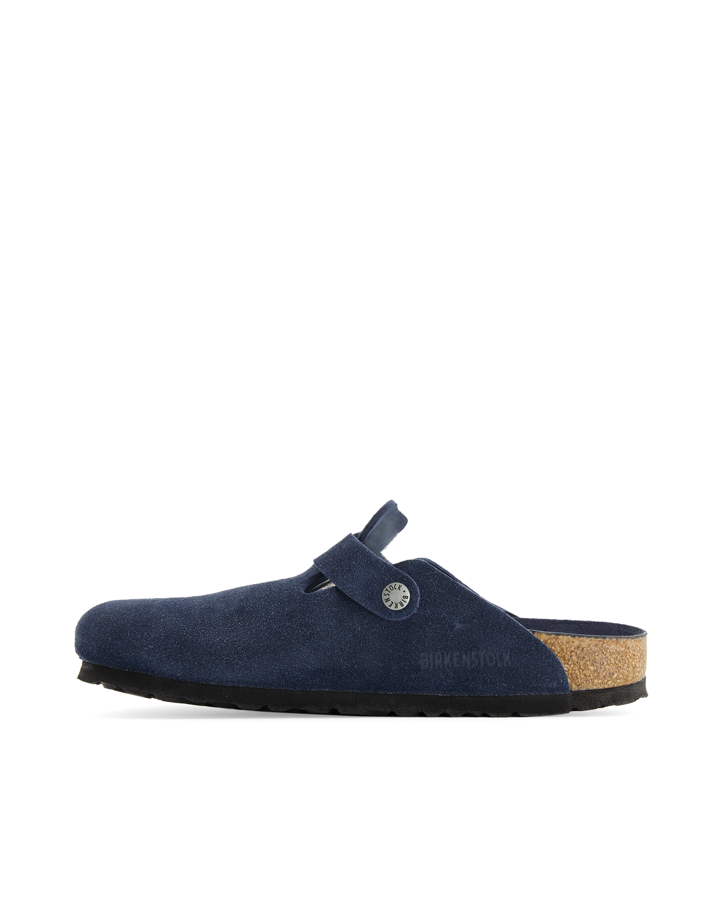 Birkenstock Boston Soft Footbed Suede Leather GRIJS 3
