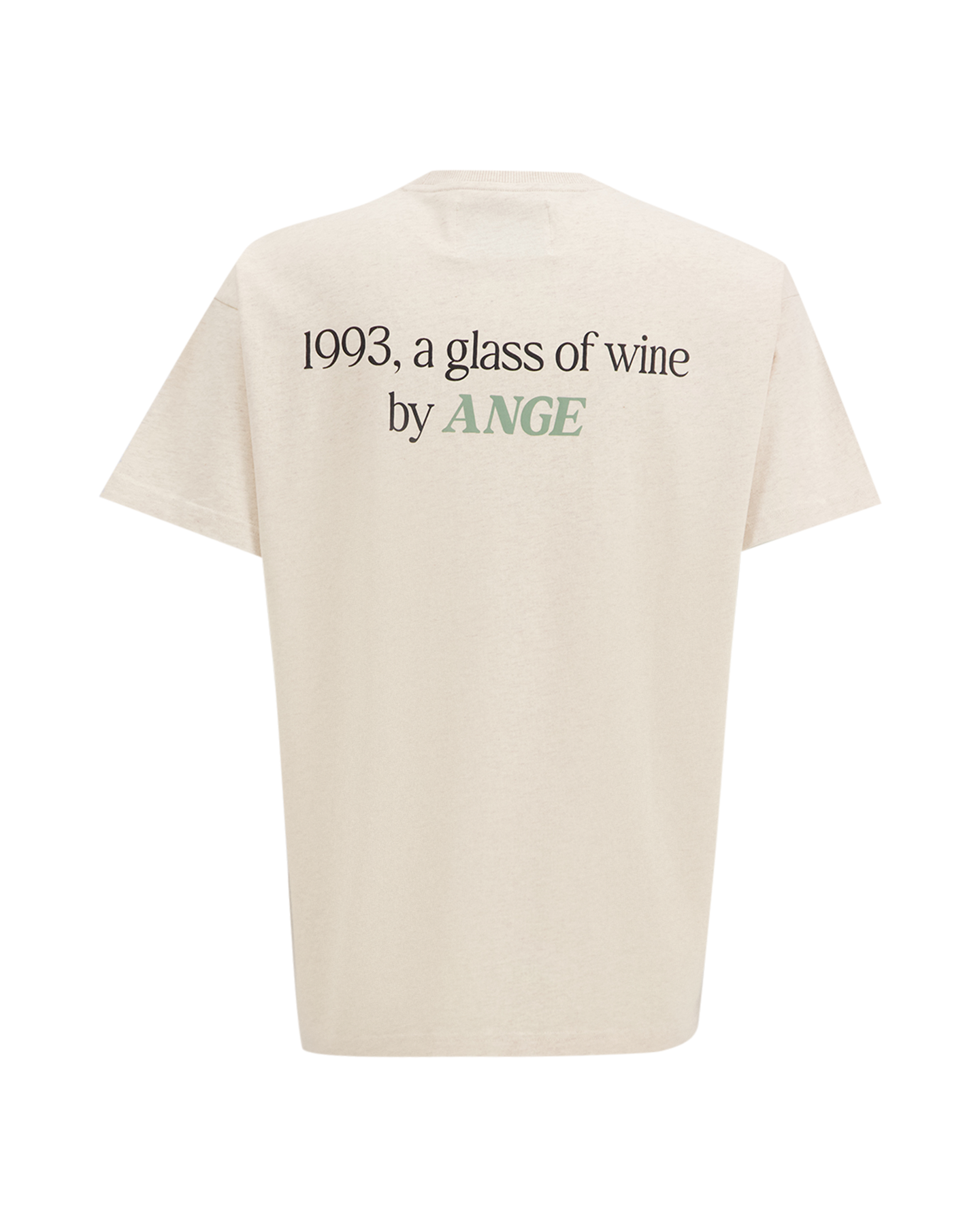 Ange Projects Gow Classic T Shirt BEIGE 1