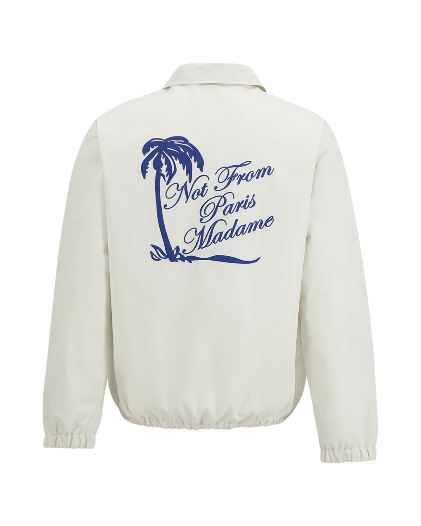 Drole de Monsieur Veste Slogan Palmier CREME 1