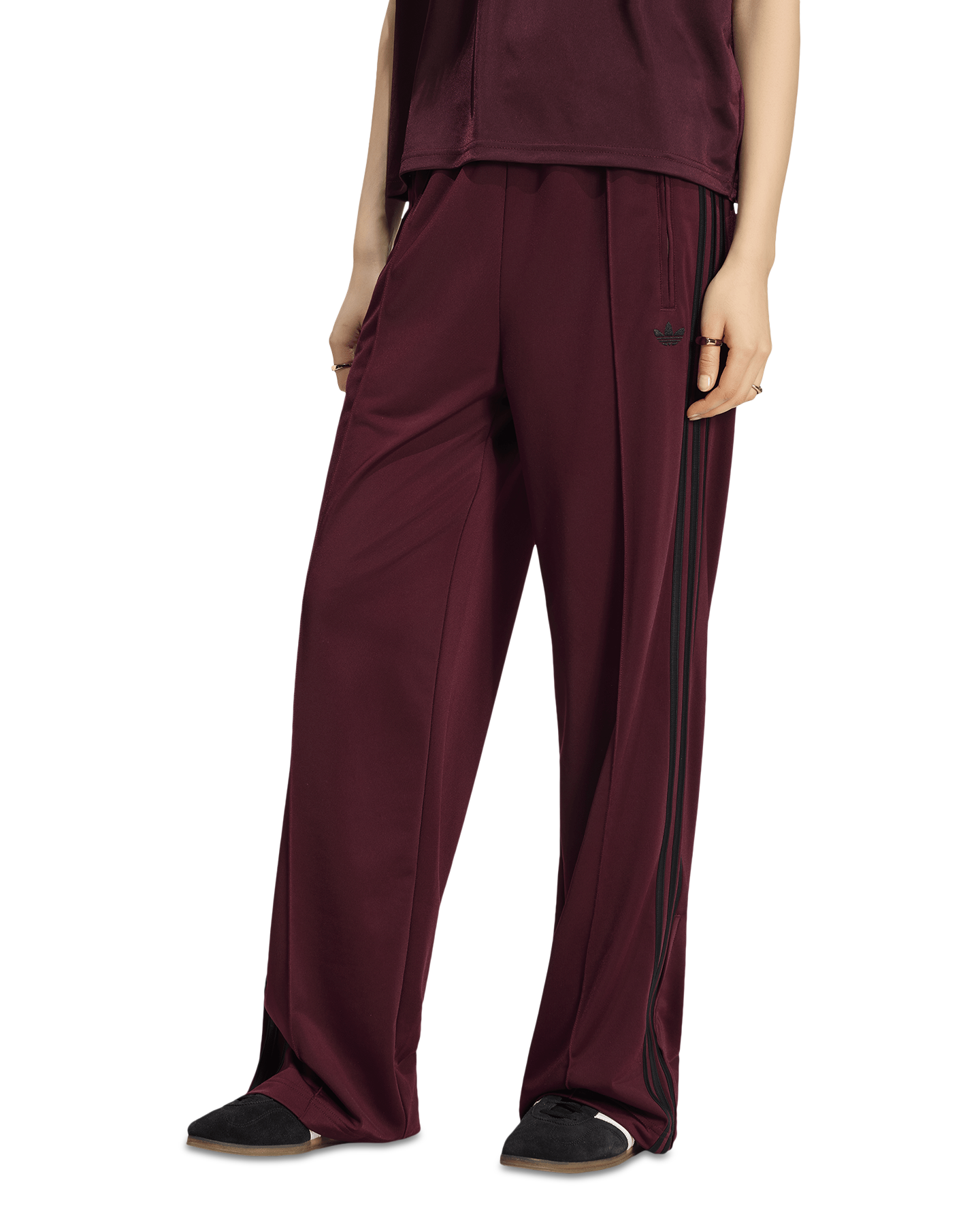 adidas Firebird Loose Trackpants ROOD 4