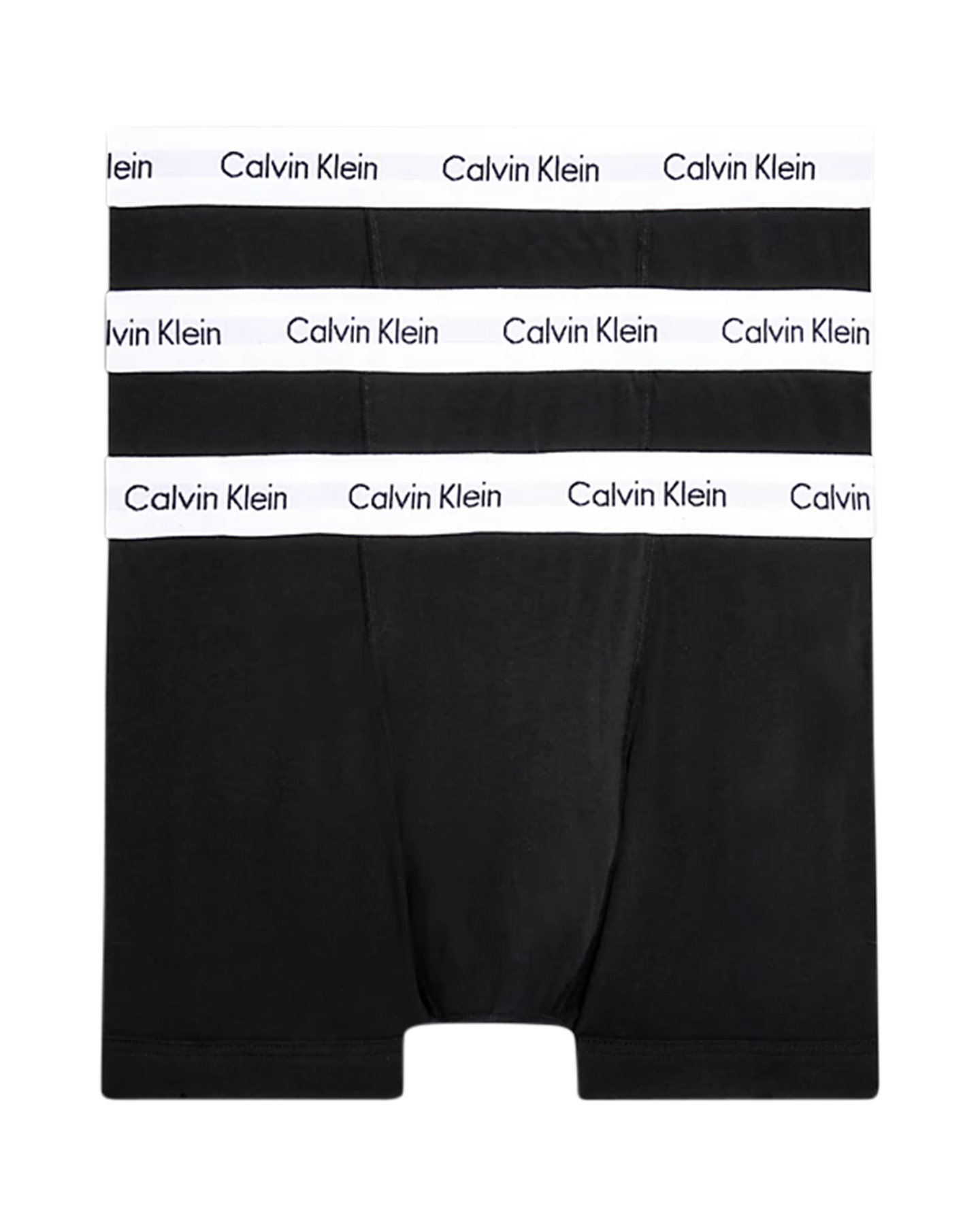 Calvin Klein Trunk 3P ZWART 0