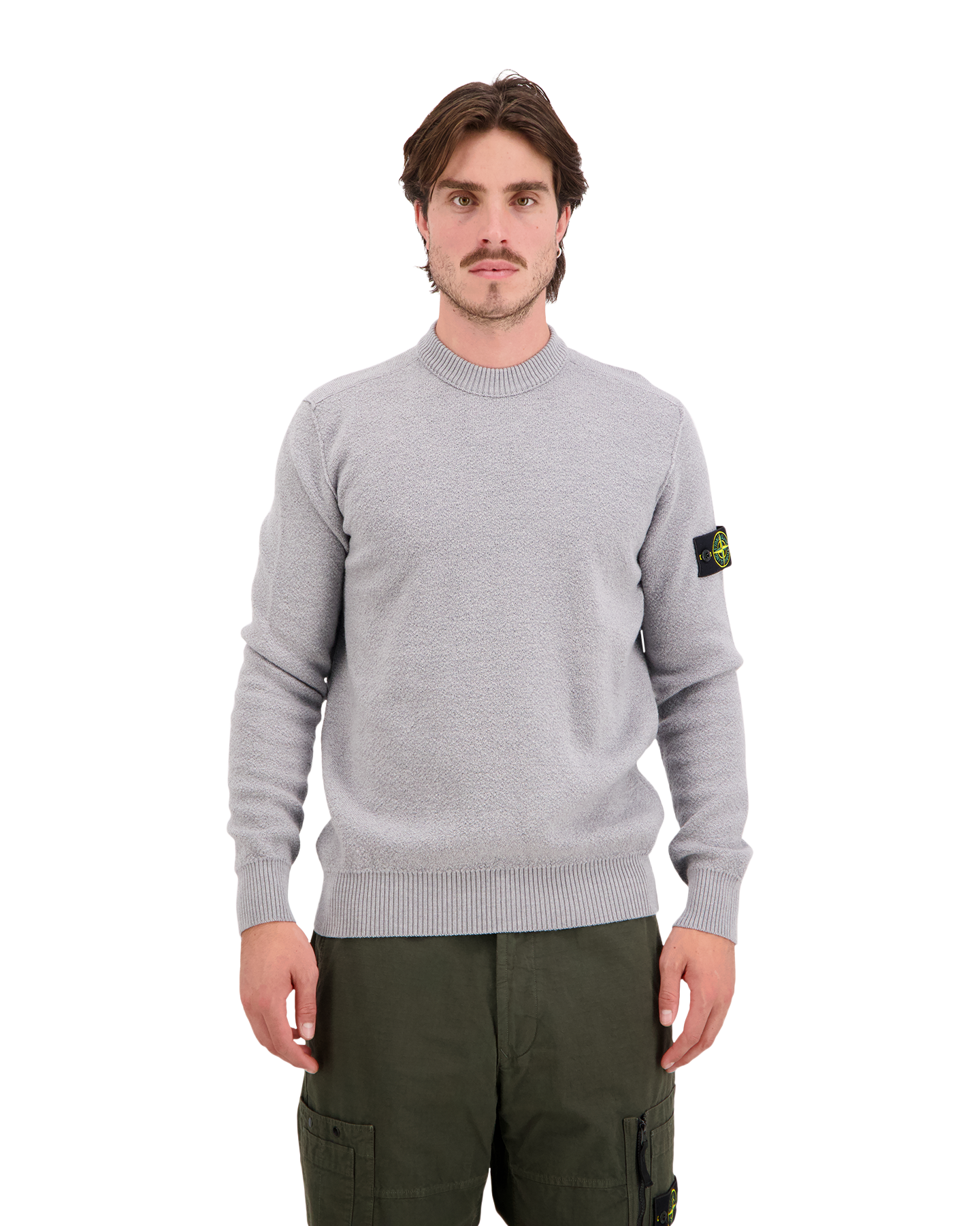 Stone Island 5100011 Knitwear Trui GRIJS 4