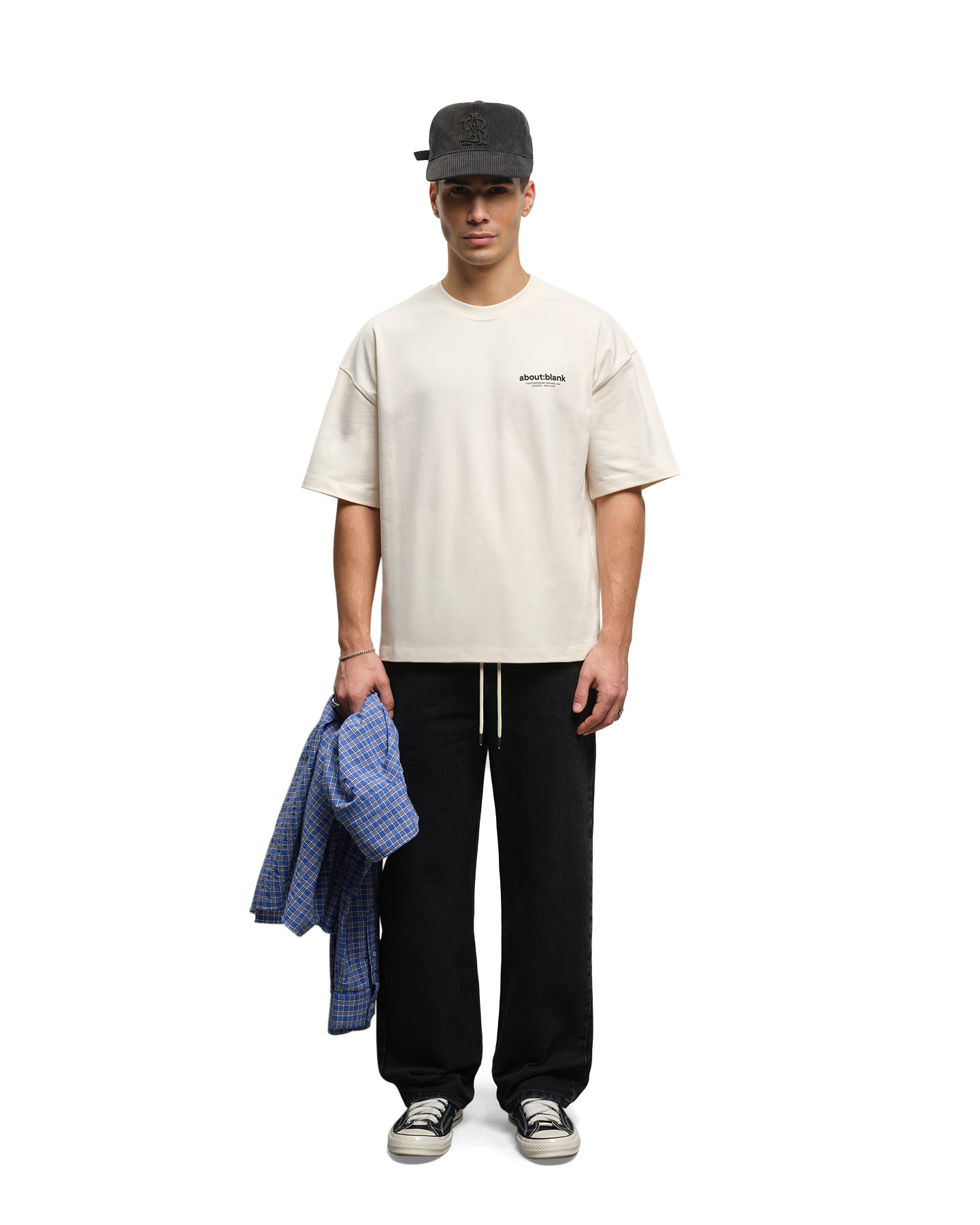 about:blank Emblem T Shirt BEIGE 4