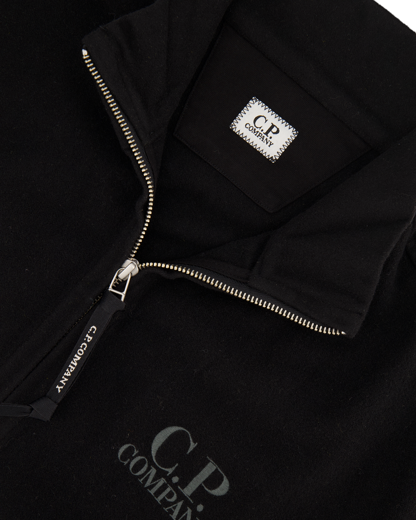 C.P. Company Open Sweat ZWART 3