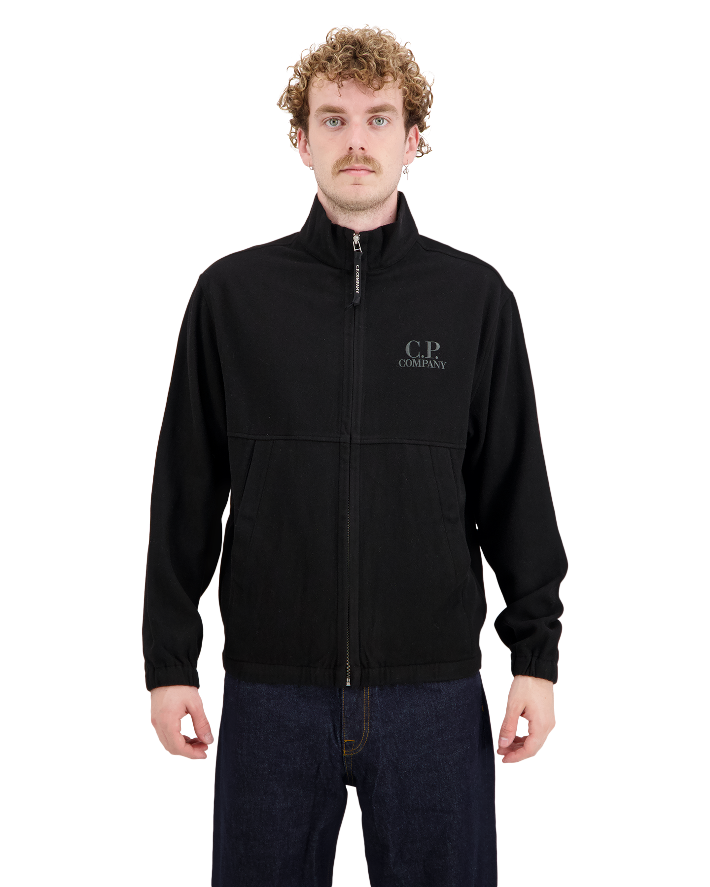 C.P. Company Open Sweat ZWART 3