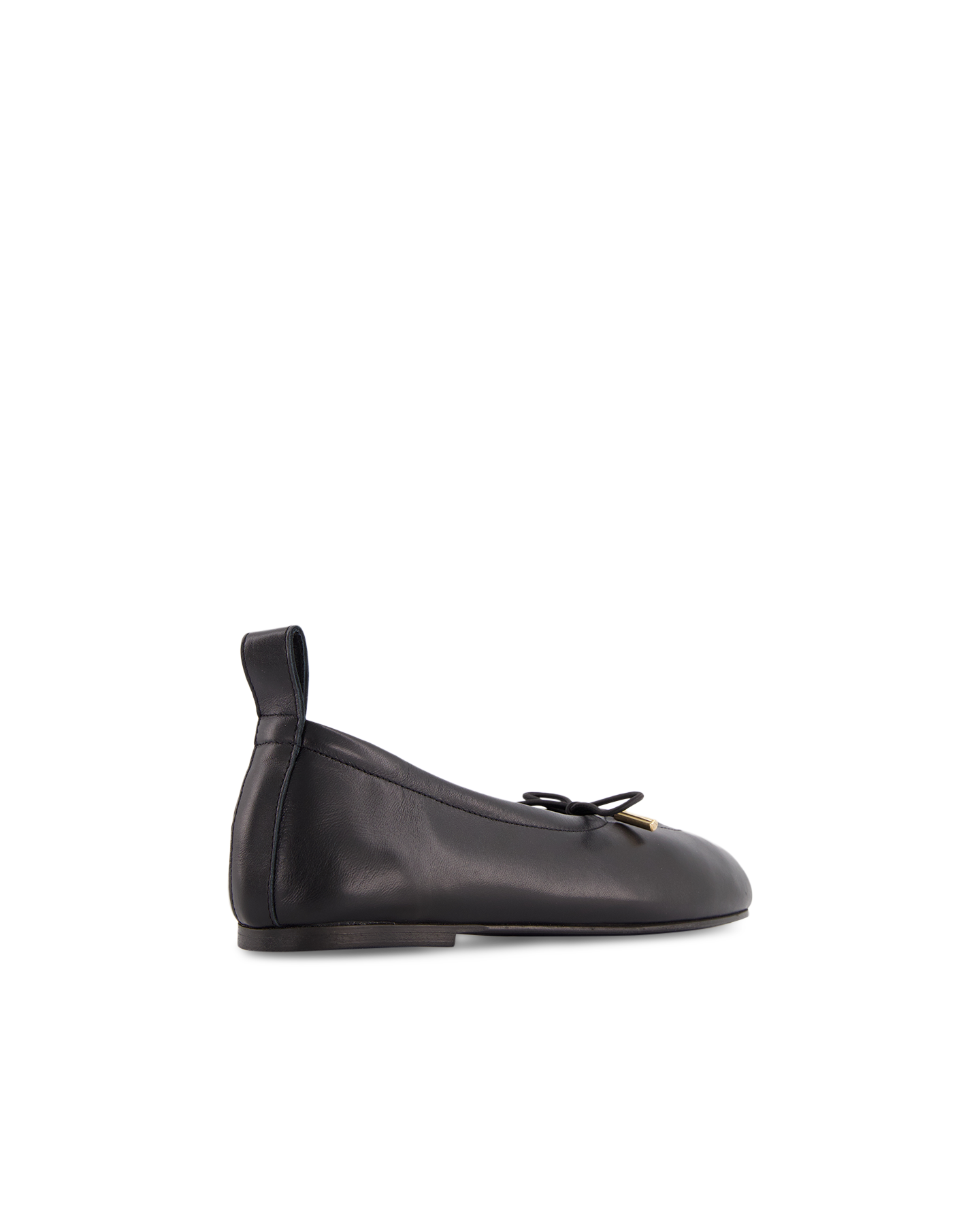 Alohas Rosalind Black Leather Ballet Flats ZWART 4