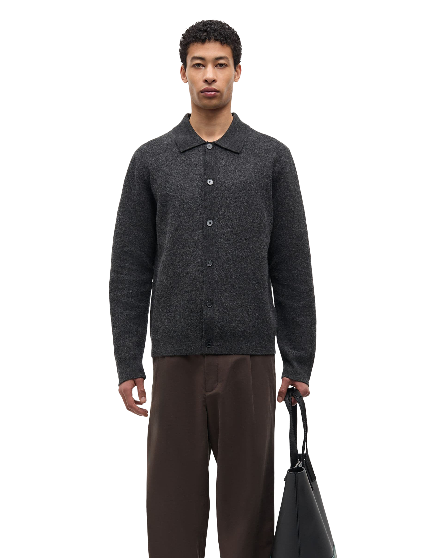 Samsøe Samsøe Sarichard Cardigan 15561 ANTHRACIET 3