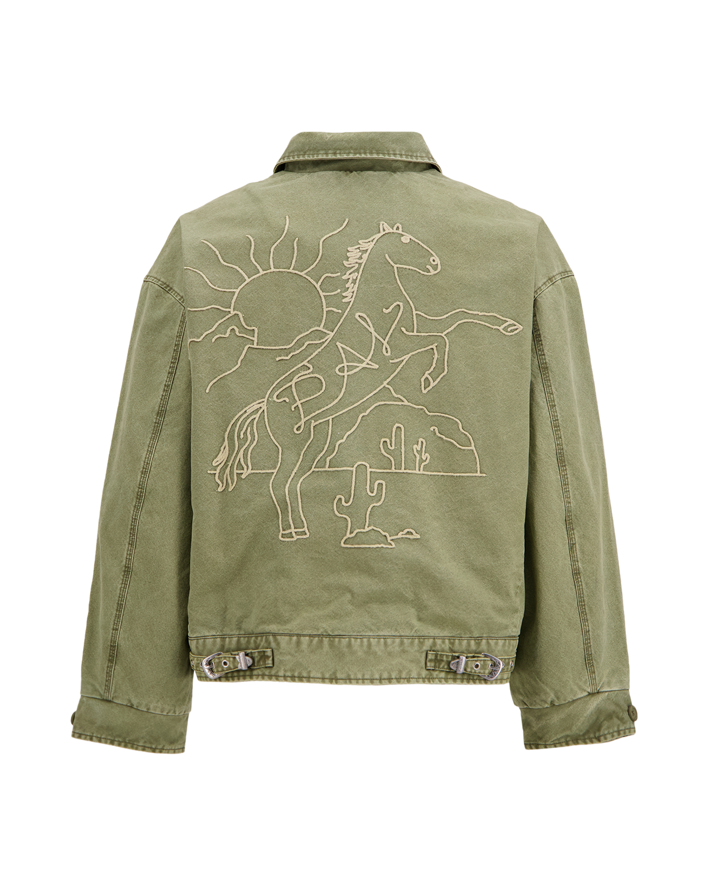 PAL Sporting Goods Gallop Jacket Washed Sage GROEN 1