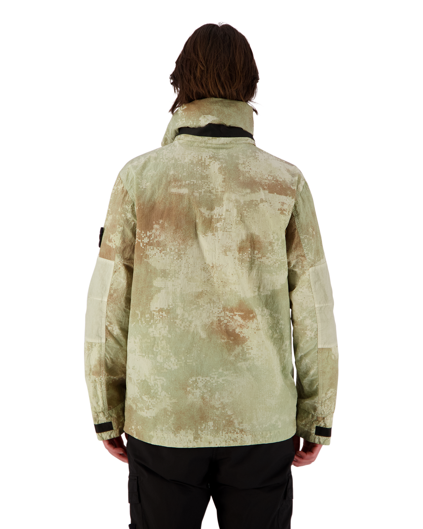 Stone Island 438E1 Dissolving Grid Camo Nylon Garment Dyed Jacket MULTICOLOR 7