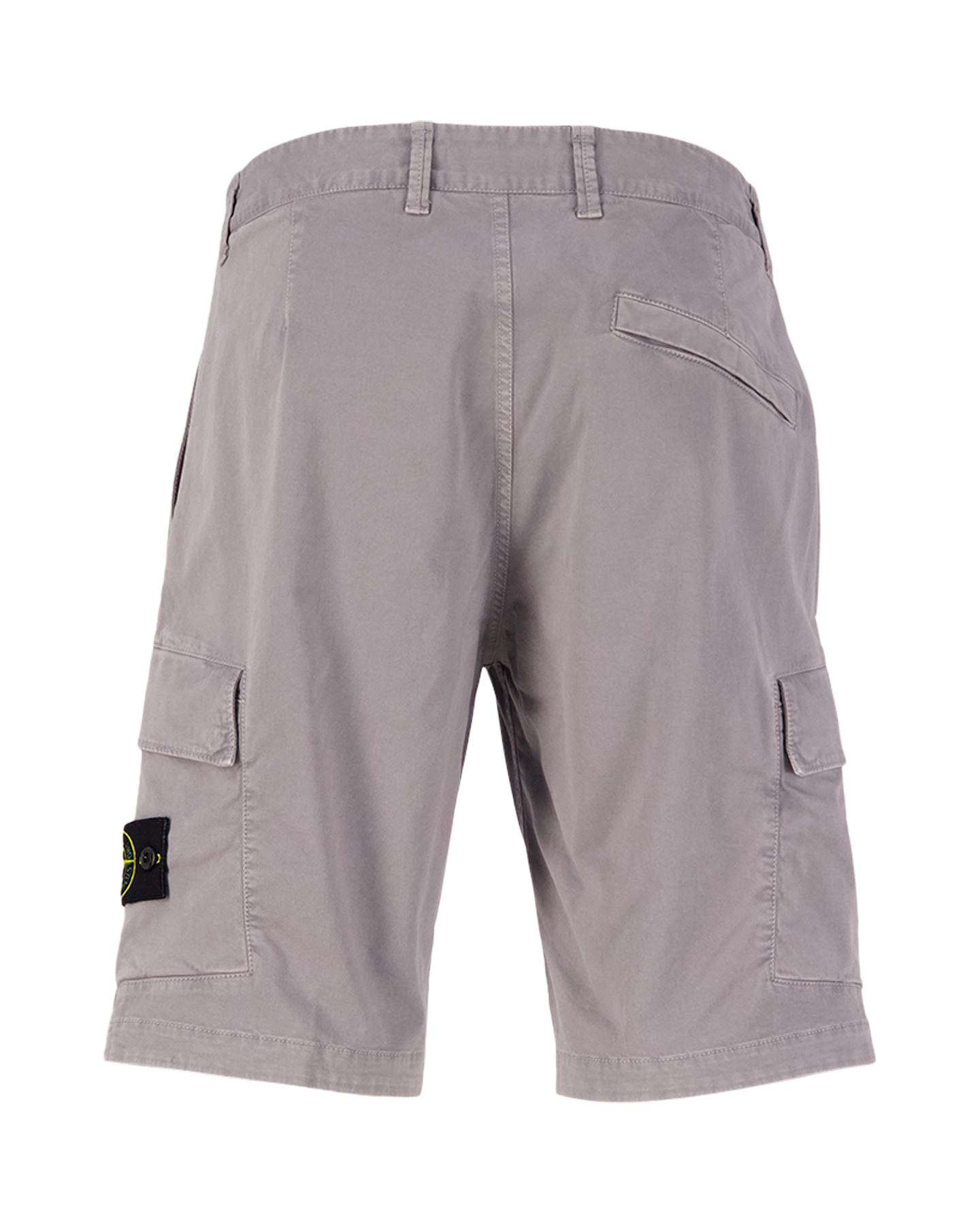 Stone Island L1204 Organic Cotton Stretch Broken Twil Garment Dyed 'Old' Effect Bermuda Shorts BEIGE 2