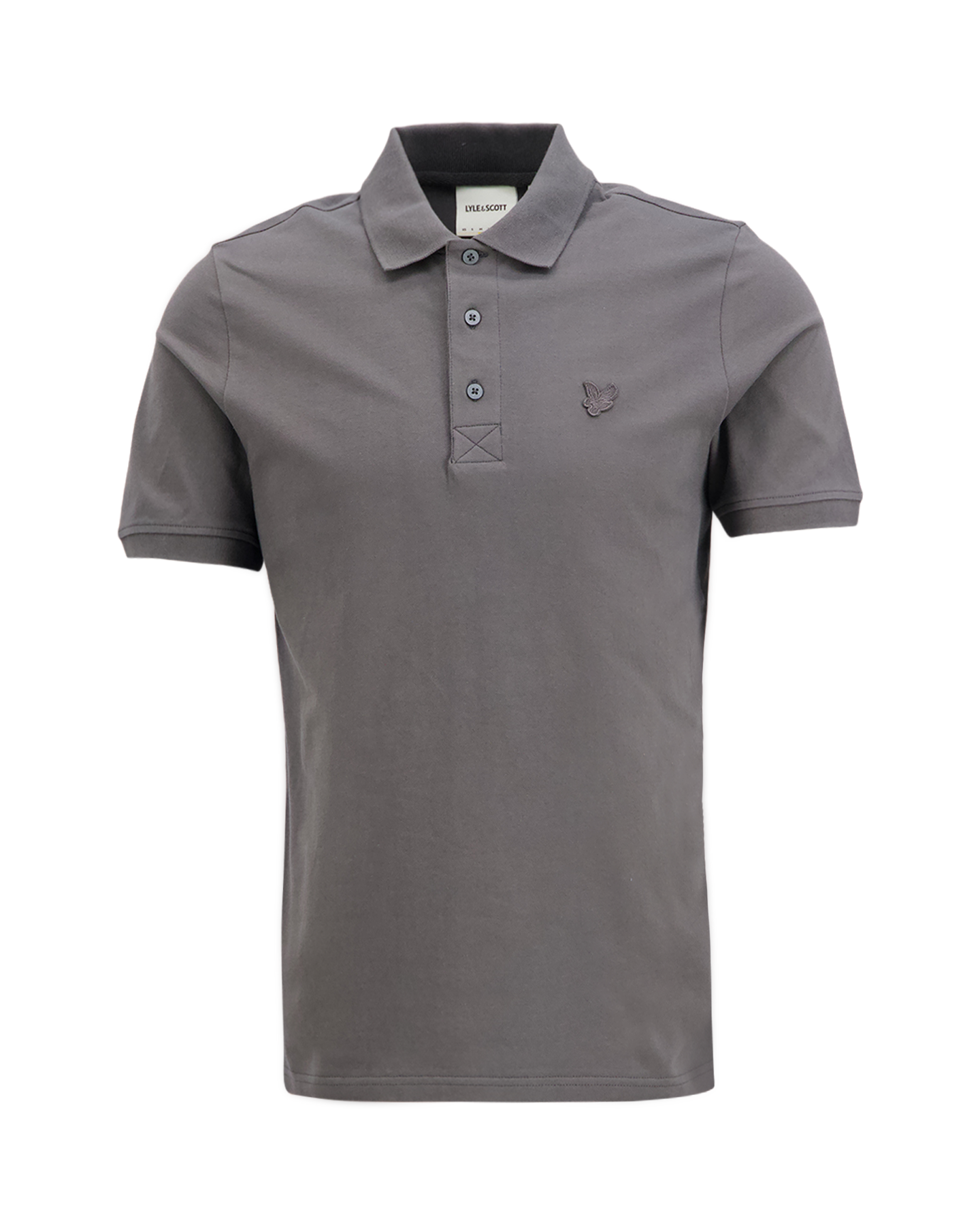 Lyle & Scott Superfine Polo Shirt ANTHRACIET 1