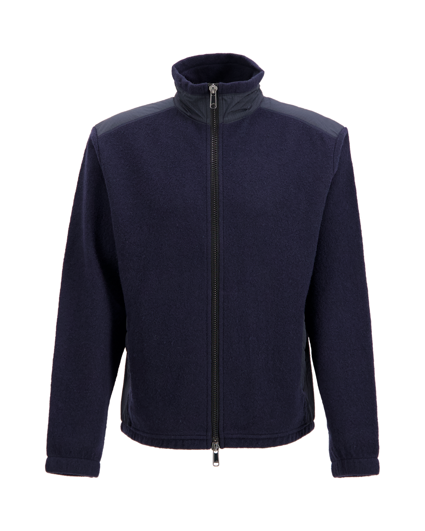Cesar Equipment Cesano Boiled Wool Jacket DONKERBLAUW 1