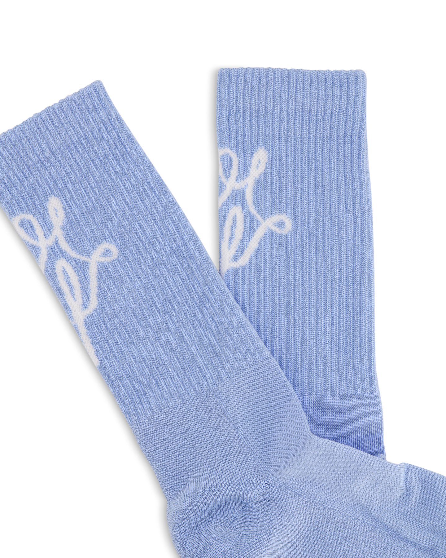 OLAF Monogram Logo Socks BLAUW 3