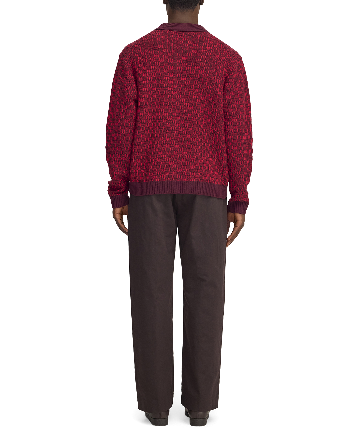 NN.07 Thor Polo Cardigan 60004 ROOD 4