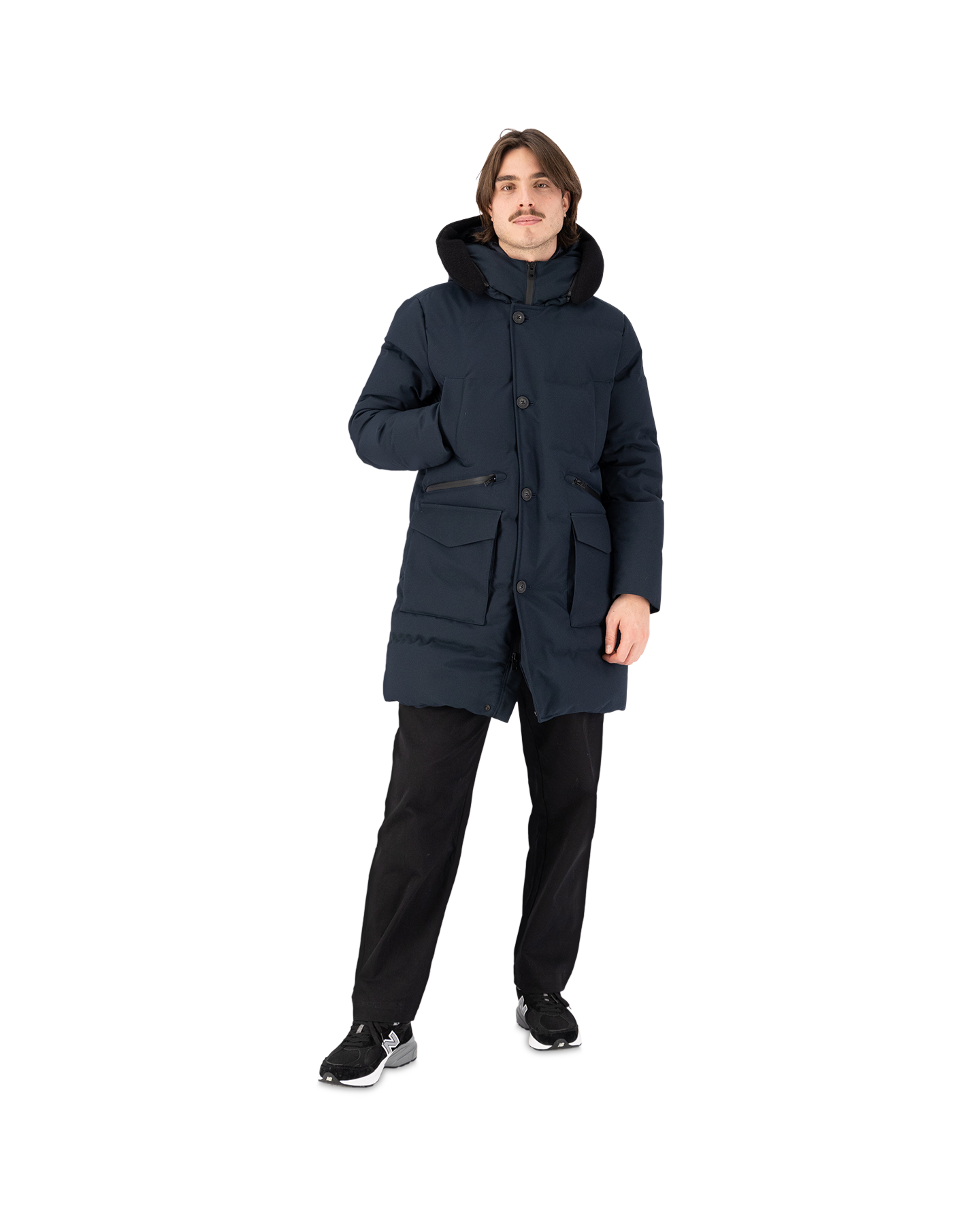 Woolrich Seam Sealed Parka DONKERBLAUW 3