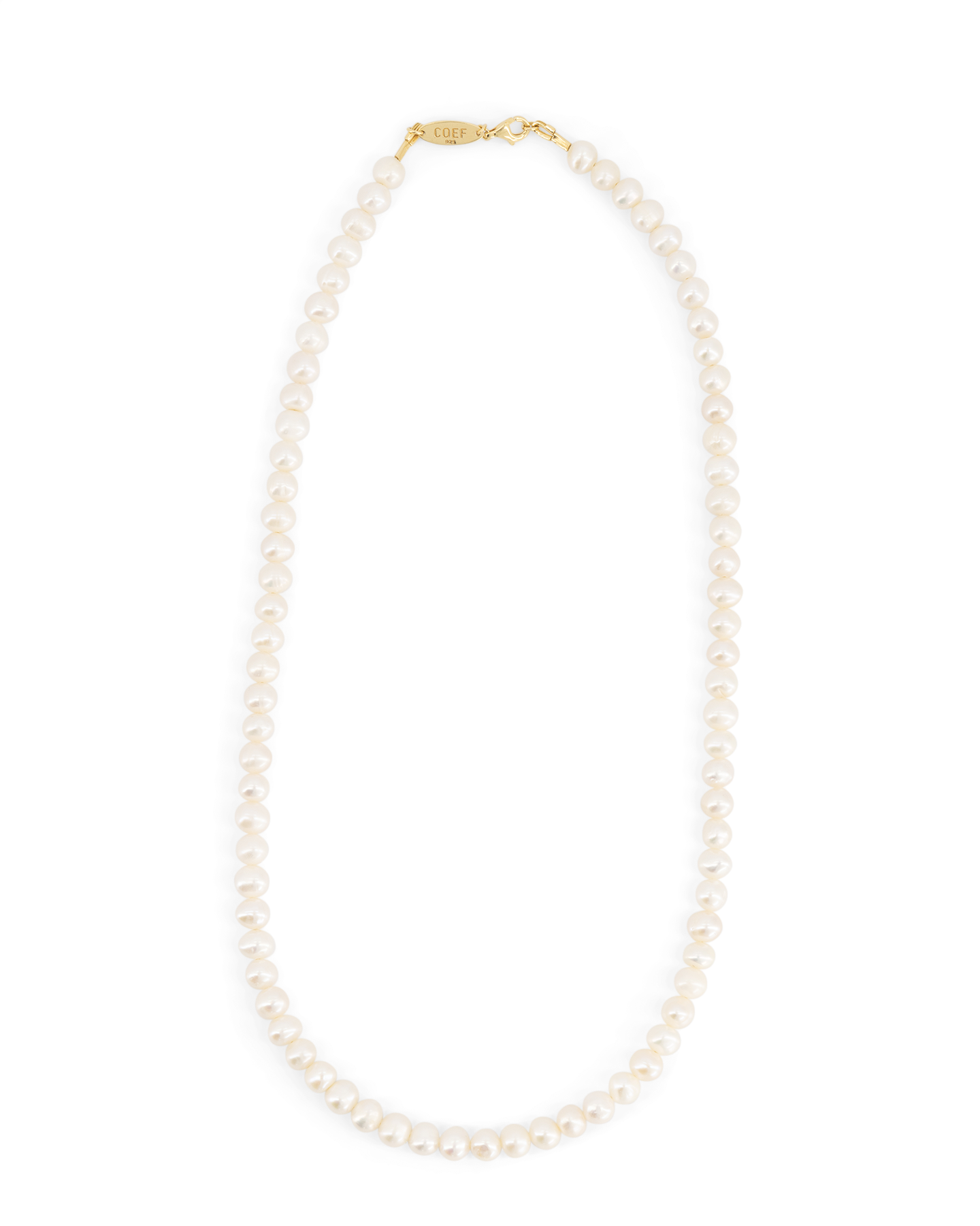 Coef Pearl Necklace GOUD 1