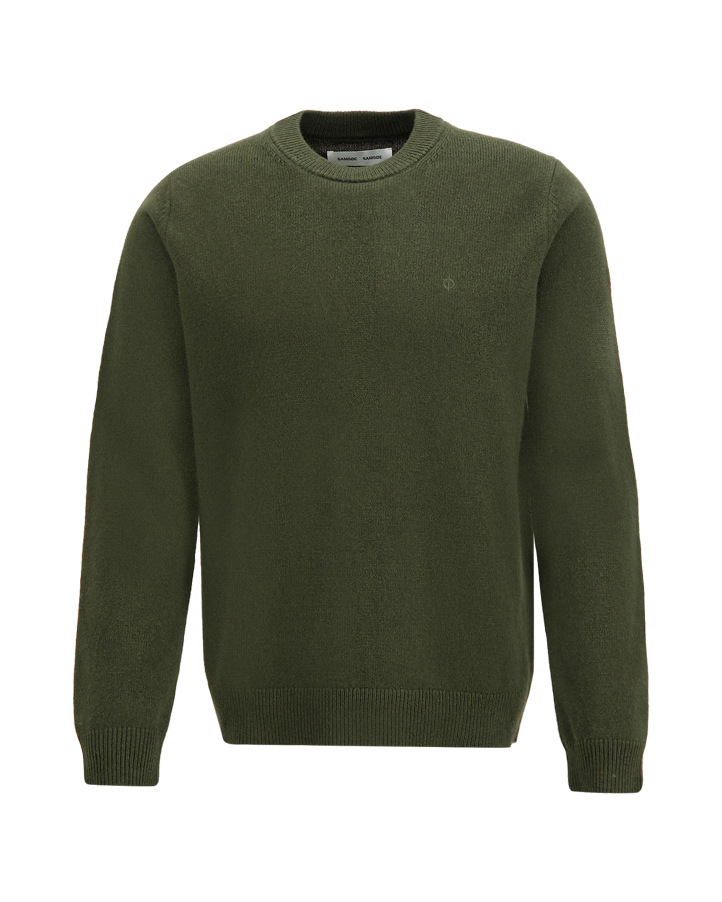 Samsøe Samsøe Sapatrik Sweater 132 DONKERGROEN 1