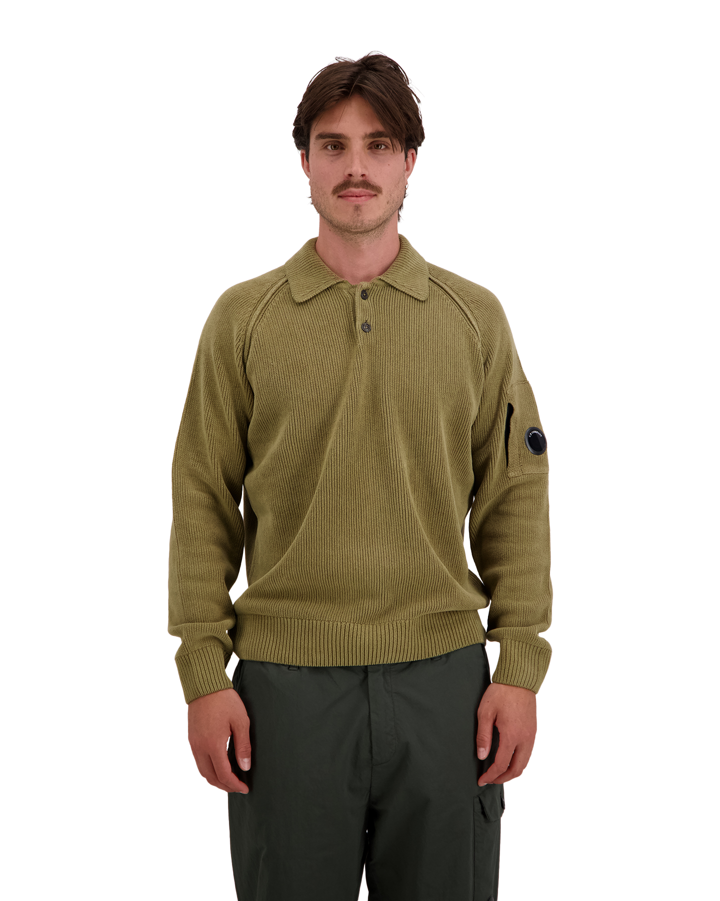 C.P. Company Polo Collar BEIGE 4