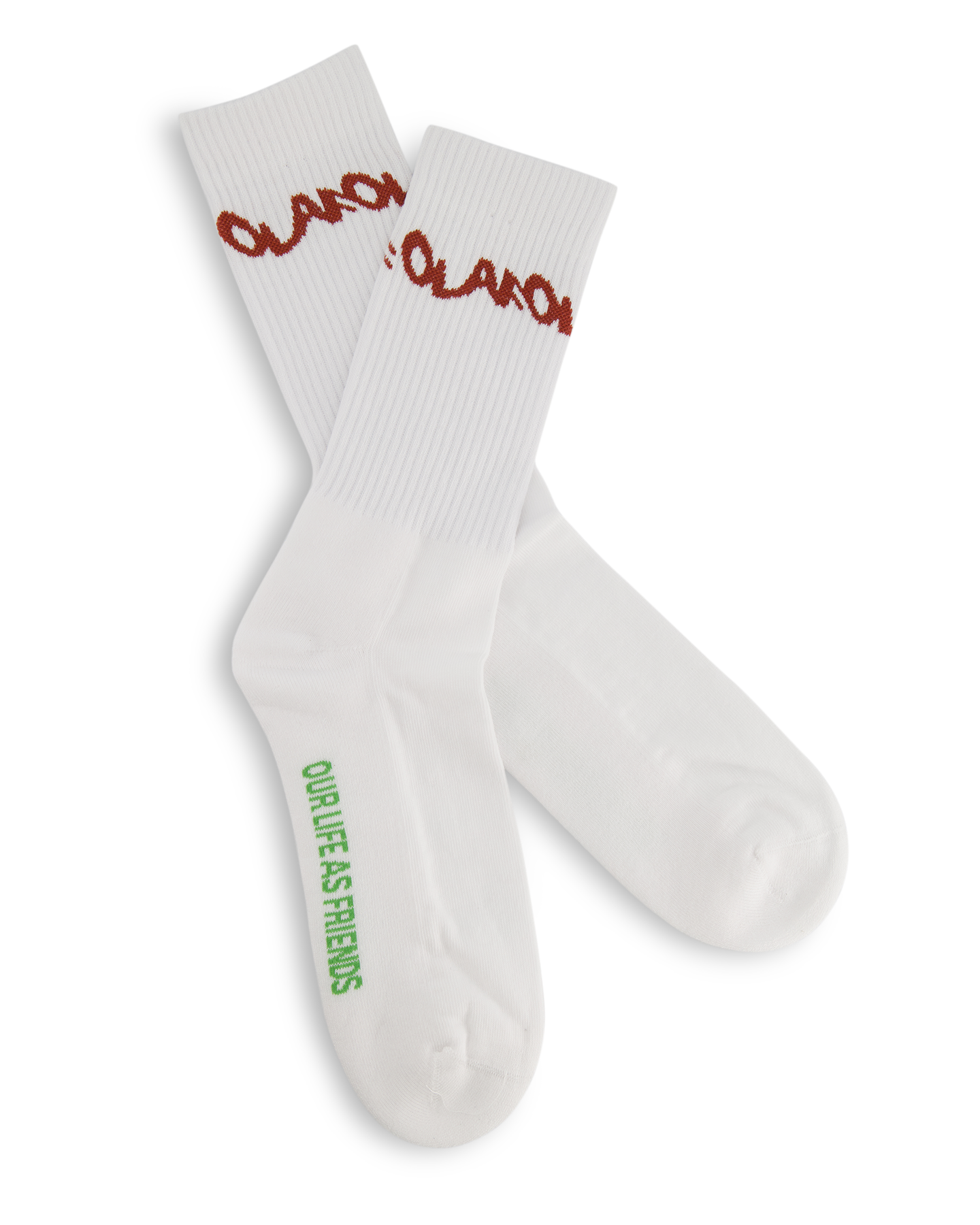 OLAF Wavy Drift Socks WIT 2