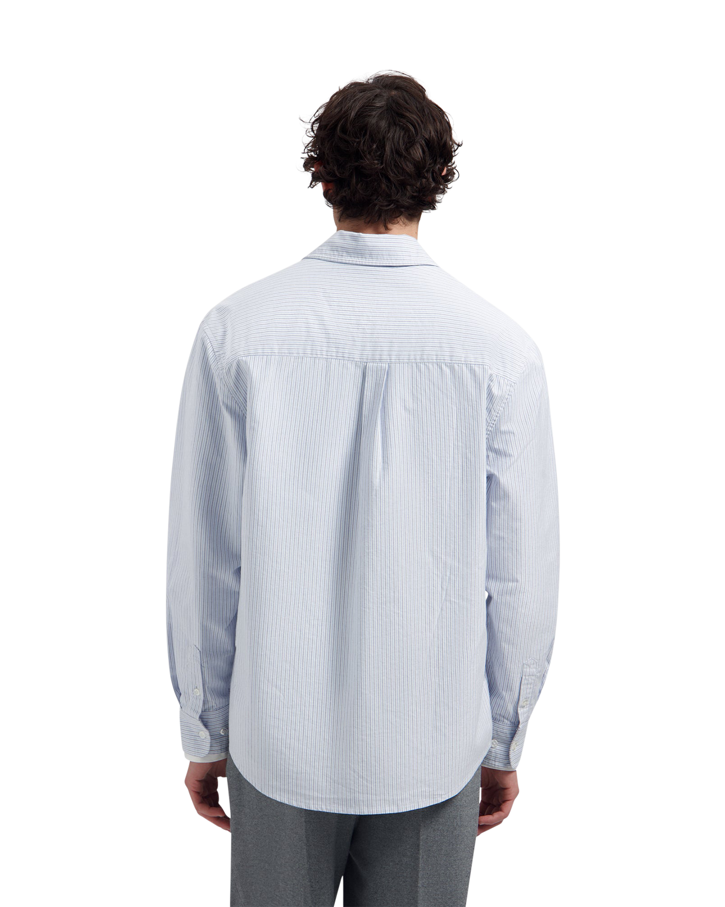 OLAF Oxford Relaxed Shirt LICHTBLAUW 4