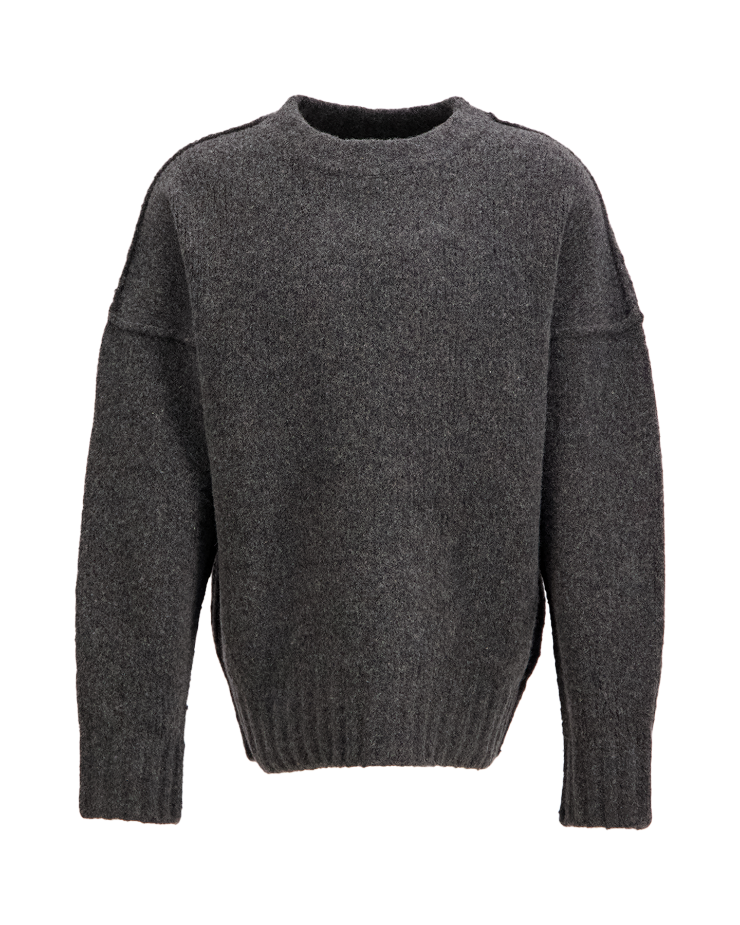 Seventh Wool Knit Crewneck Wool GRIJS 1